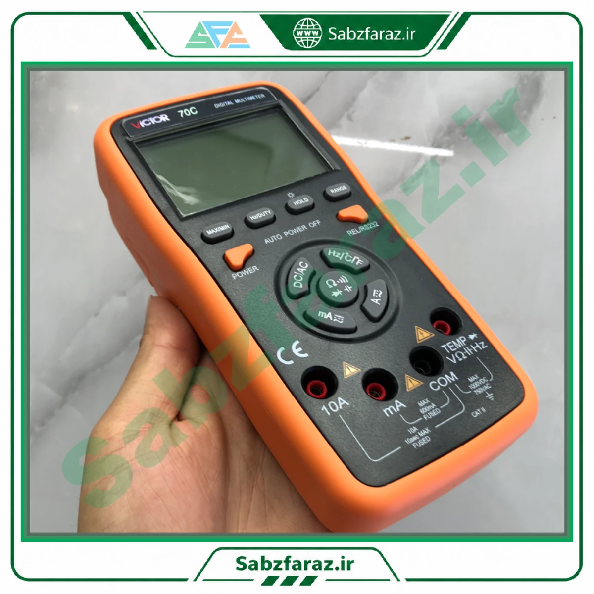 مولتی متر دیجیتال ویکتور مدل VICTOR 70C