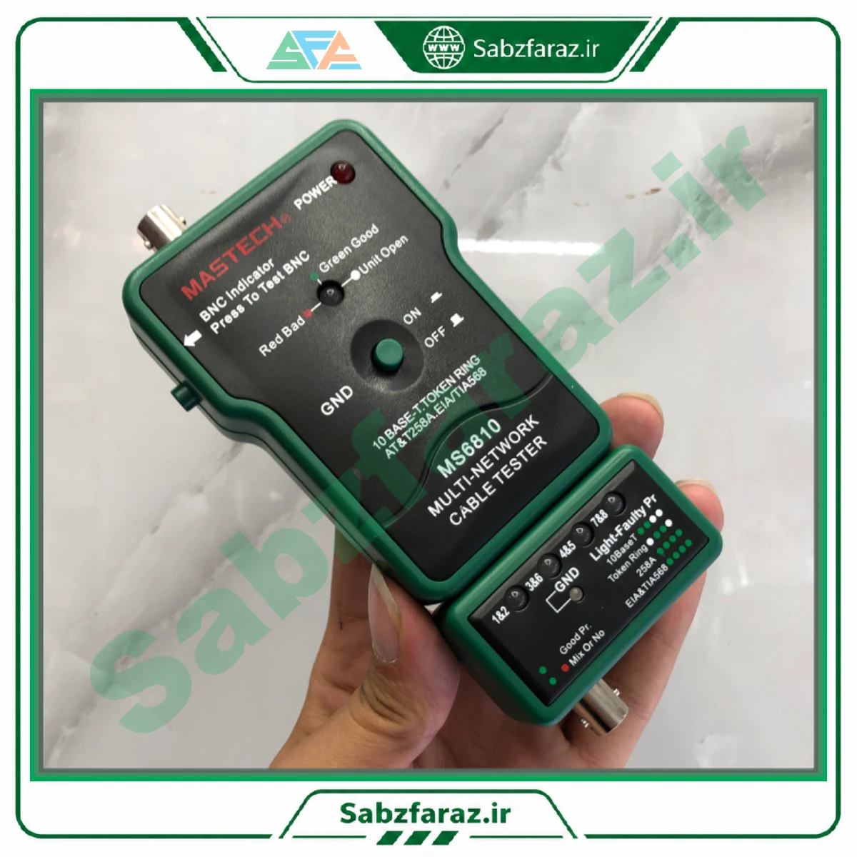راهنمای خرید تستر کابل شبکه مستک MASTECH MS6810