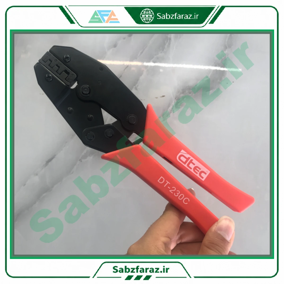 راهنمای خرید و بررسی آچار پرس سرسیم جغجغهای dtec DT-230C