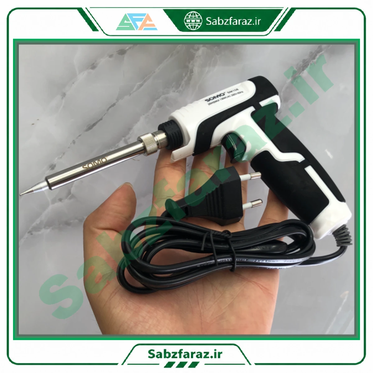 هویه تفنگی سومو مدل SOMO SM108 توان ۲۵ تا ۱۳۰ وات