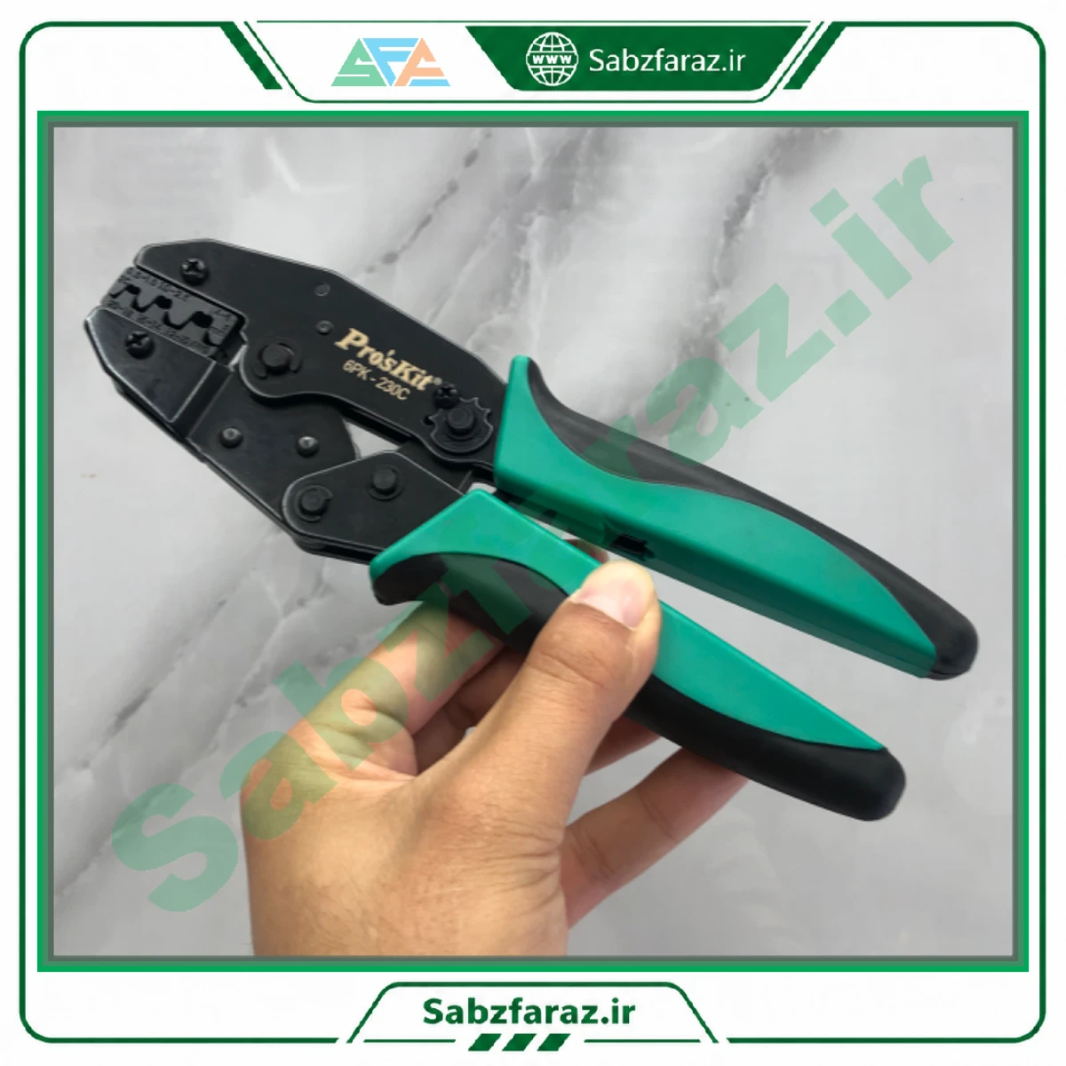 بررسی آچار پرس سرسیم بدون عایق پروسکیت 6PK-230C