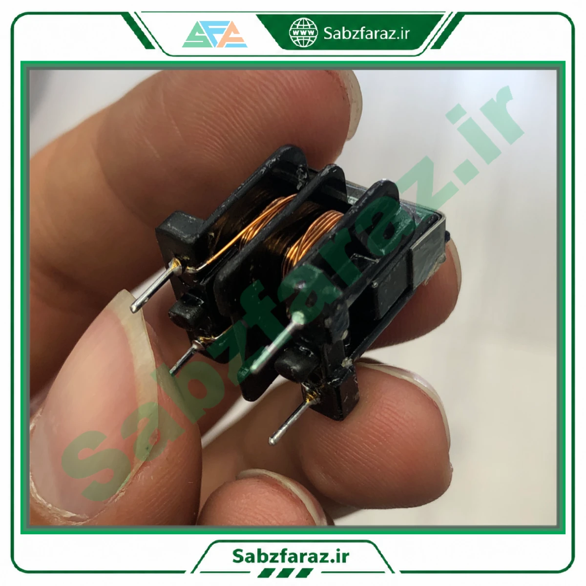 لاین فیلتر EMI و چوک پالس ترانس پالس 4 پایه (فاصله پایه 10×13 میلی‌متر)