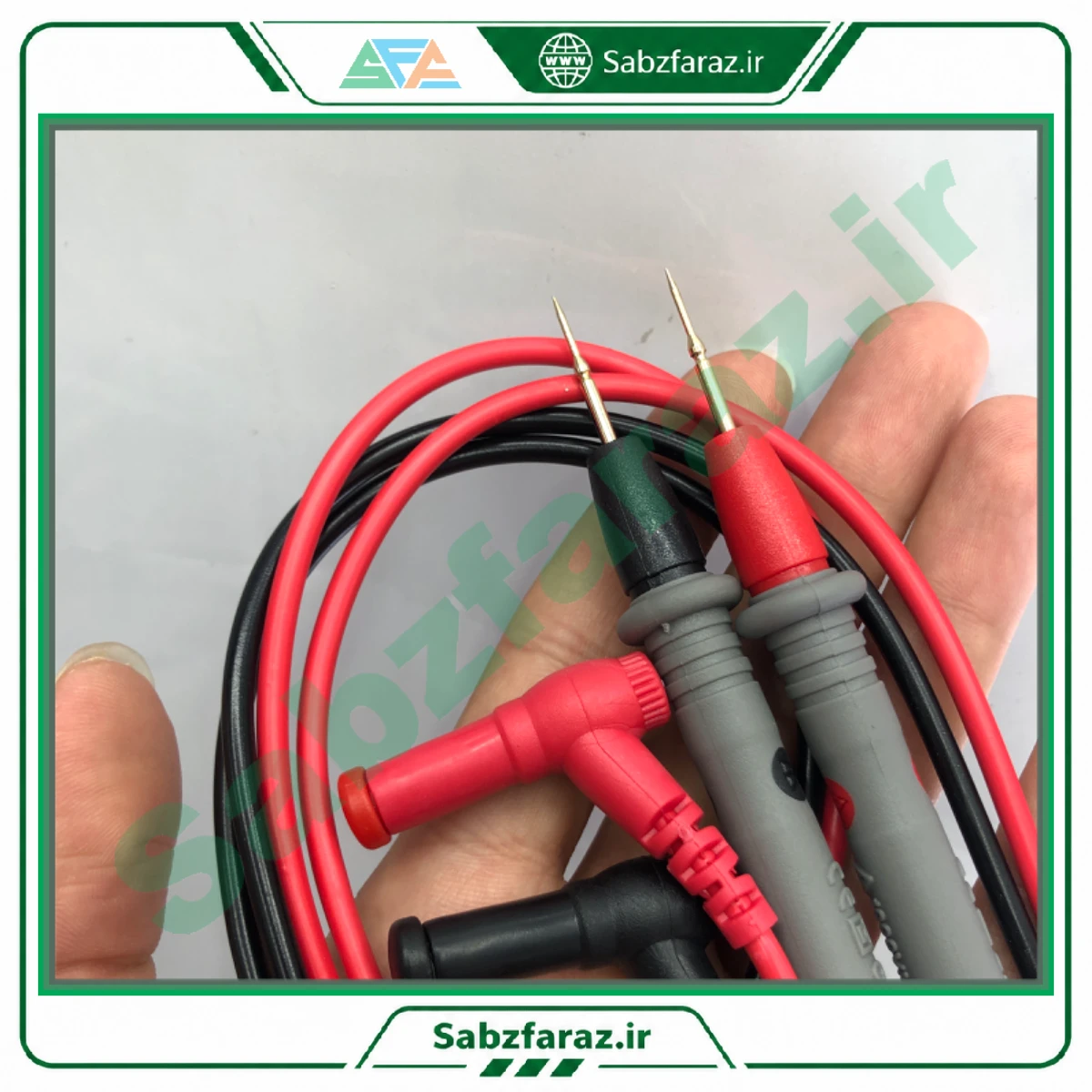 پراب سر سوزنی مولتی متر نیوئل NEWELL مدل CAT III 1000V 10A