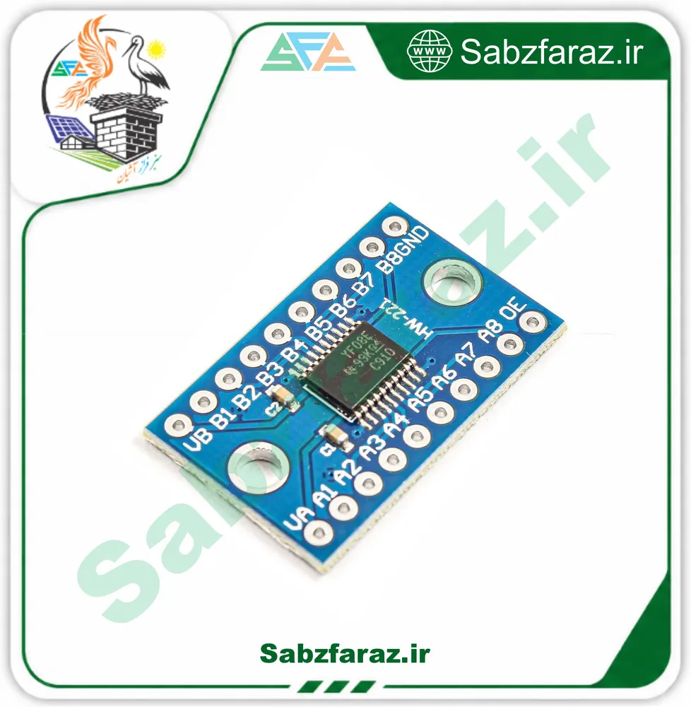 مبدل سطح ولتاژ دو طرفه 8 بیتی TXS0108E