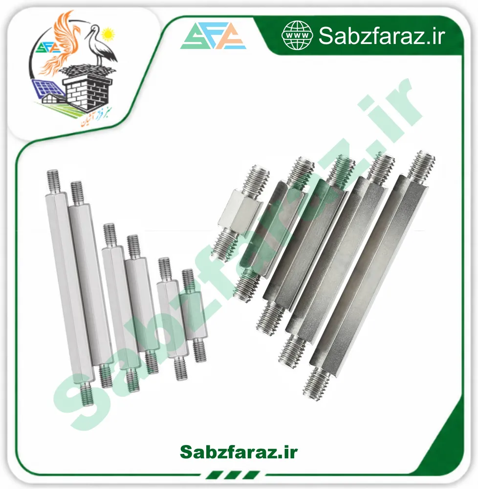 اسپیسر فلزی 35mm – MM با قطر پیچ 4mm