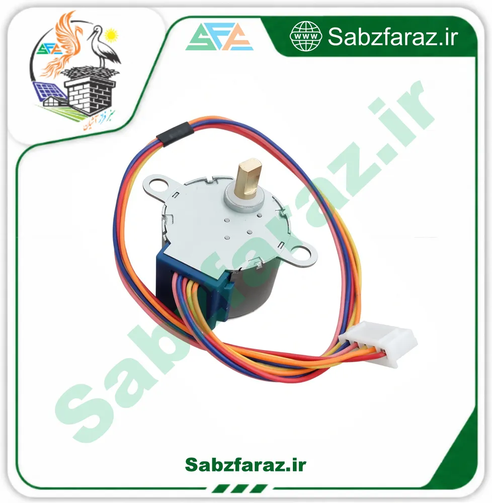 راهنمای کامل و راه‌اندازی استپ موتور ۵ ولت 28BYJ-48