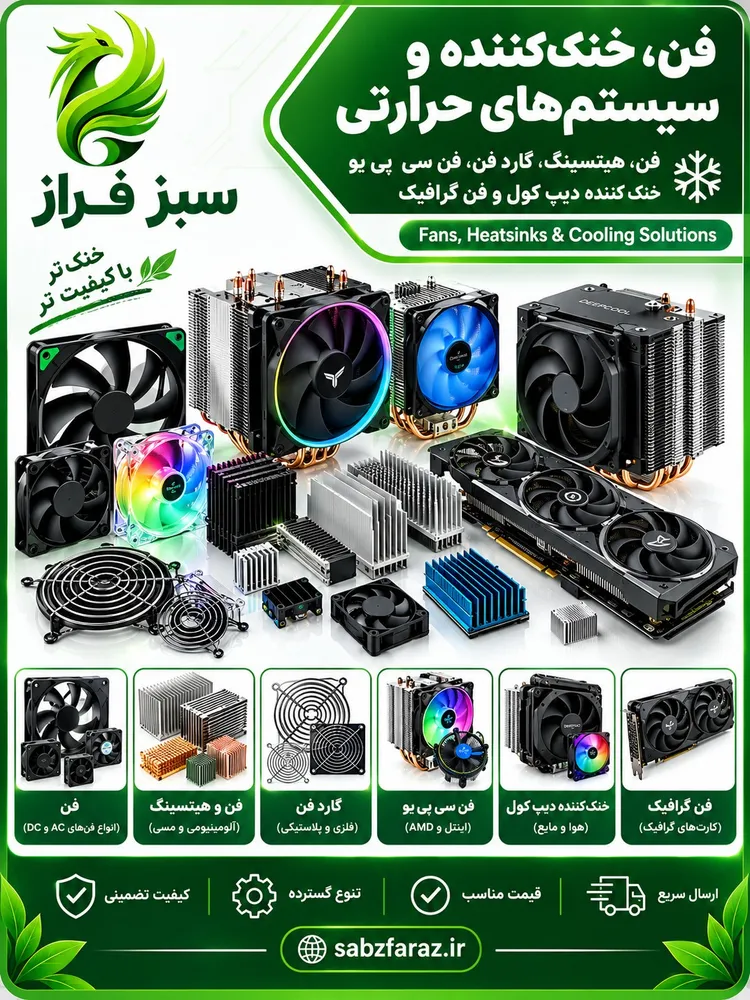فن، گارد فن و تجهیزات خنک‌کننده