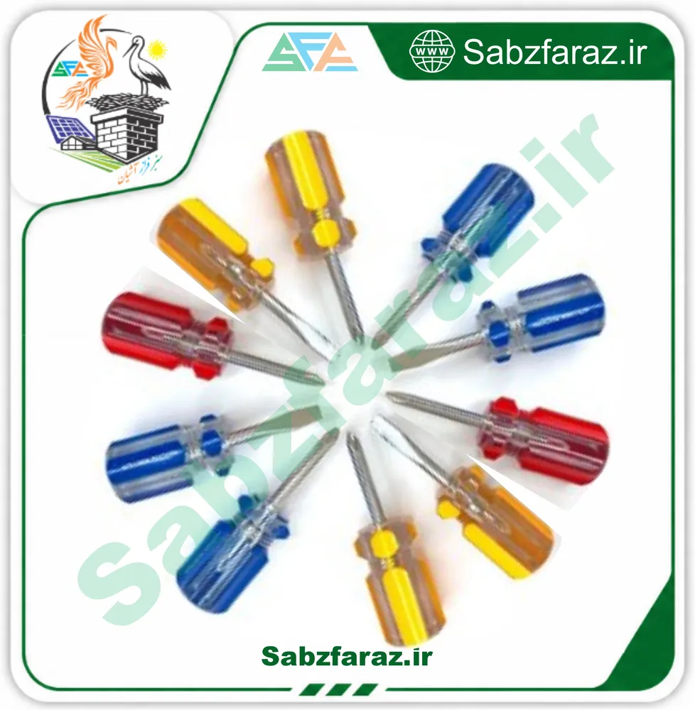 پیچ گوشتی متفرقه 2پهلو (2سو) مشتی 6mm×38mm