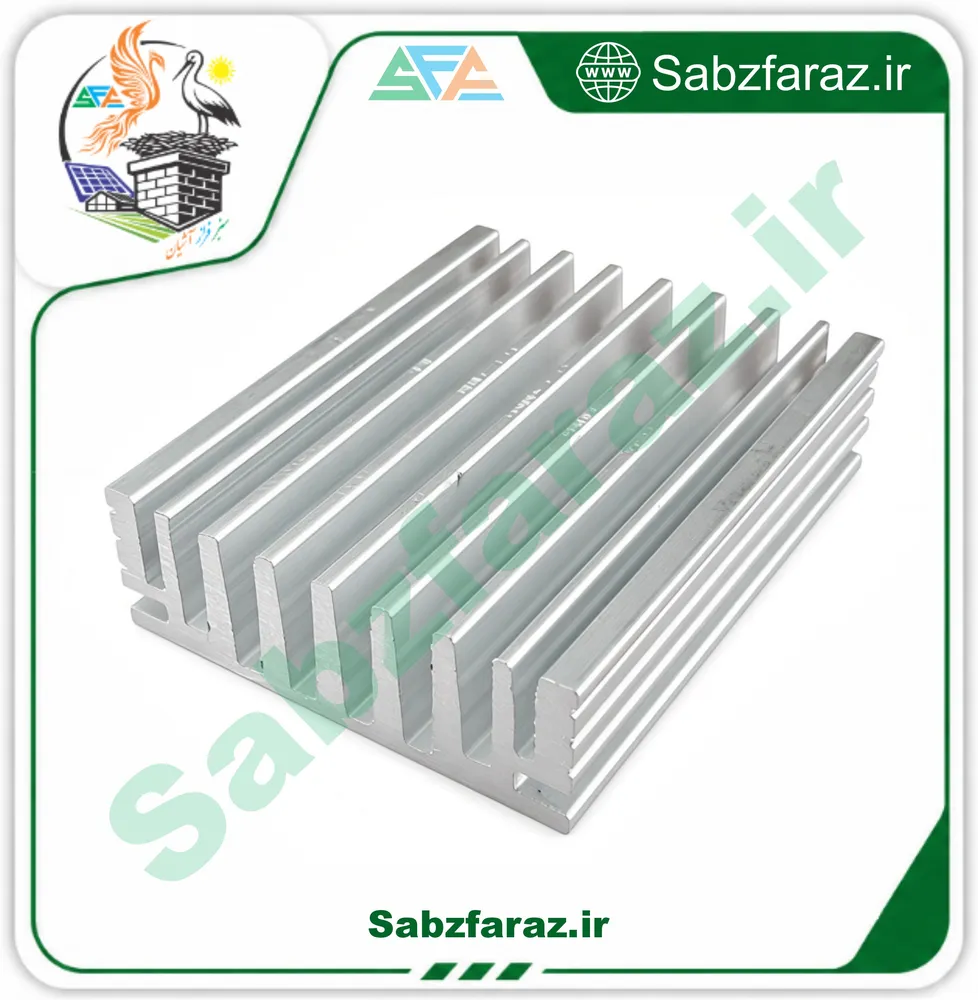 هیت سینک آلومینیومی شانه‌ای 17-40-50 میلی‌متر