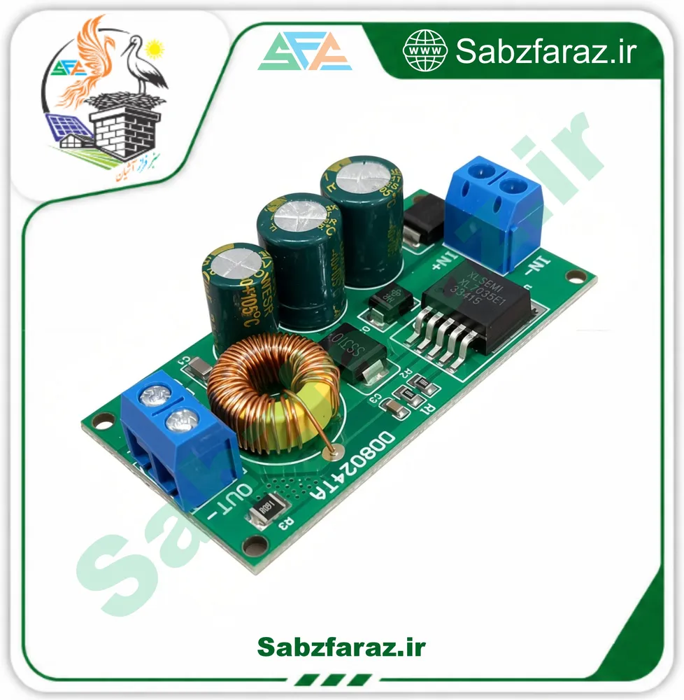 معرفی و بررسی ماژول کاهنده DC-DC مدل DD8024TA