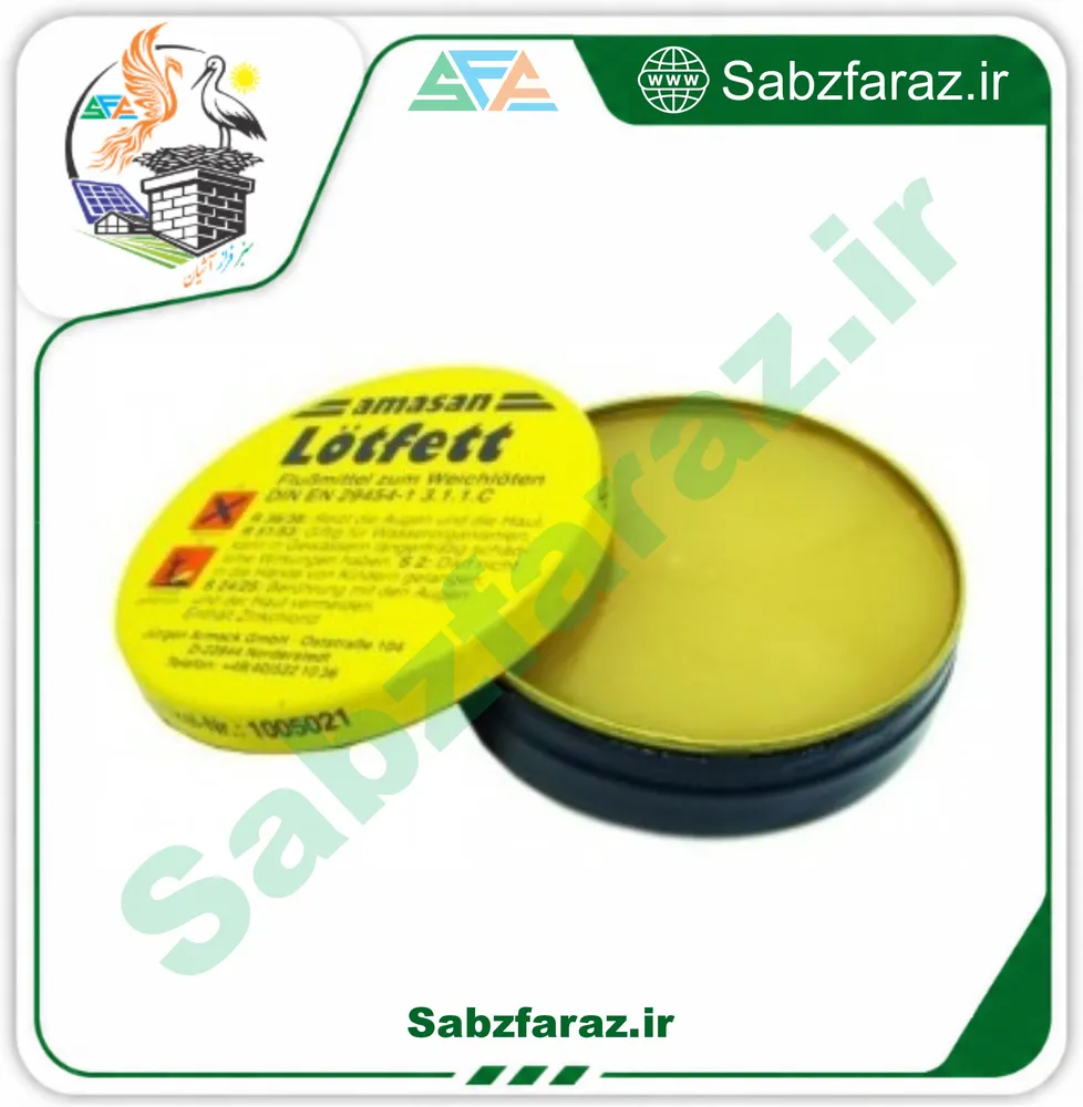 روغن لحیم 20g آلمانی Lötfett – فلاکس لحیم‌کاری