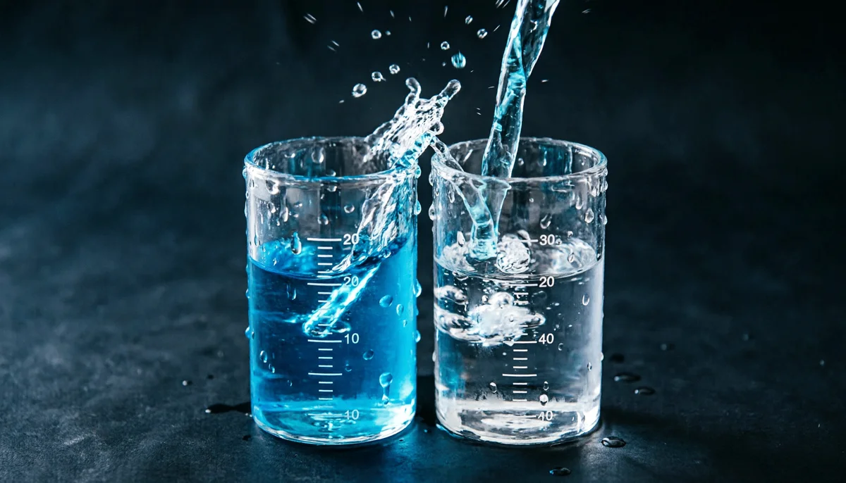 عکس اختلاط ضد یخ با آب