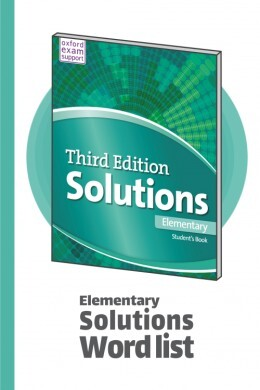 Solutions Elementary - Unit 1 - 1A