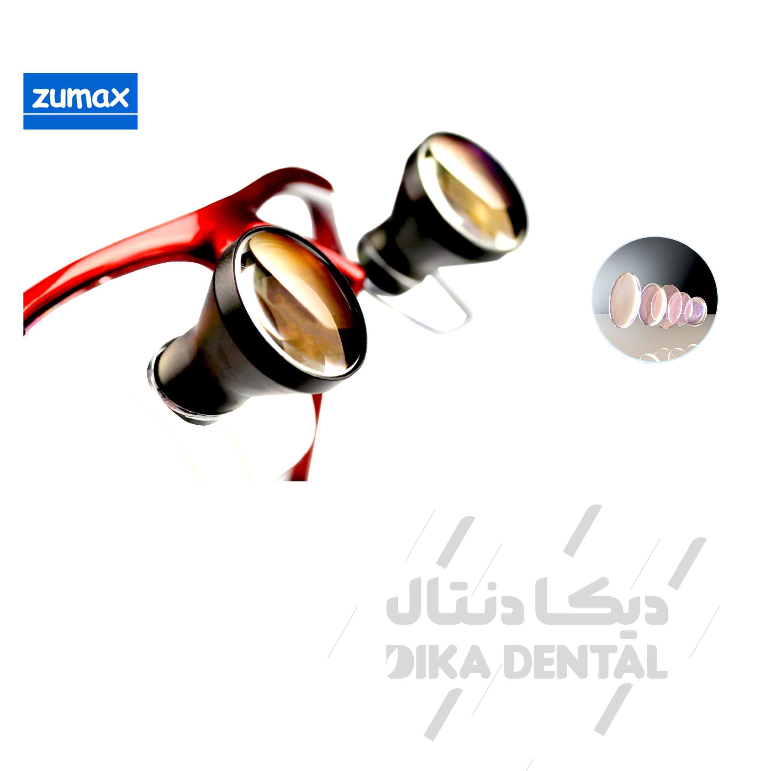 لوپ عینکی مدل  ال تی تی