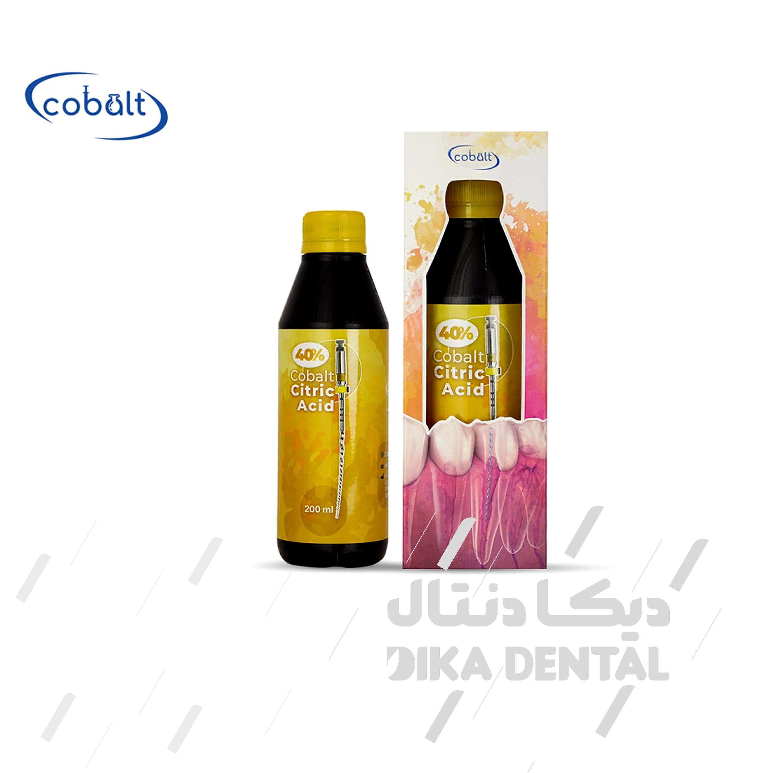 محلول اسید سیتریک ۴۰درصد کبالت