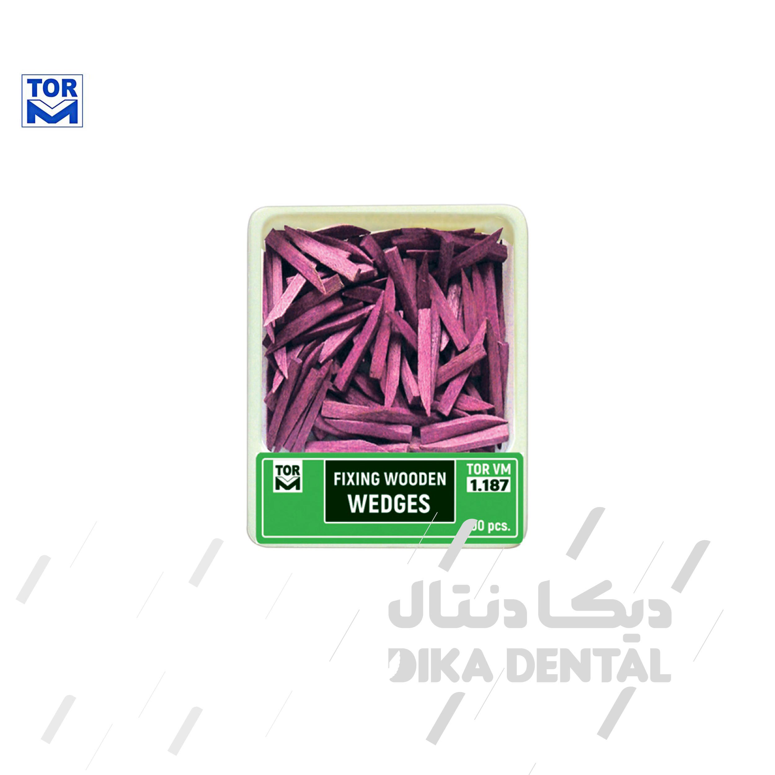 وج چوبی آناتومیک 100 عددی بنفش