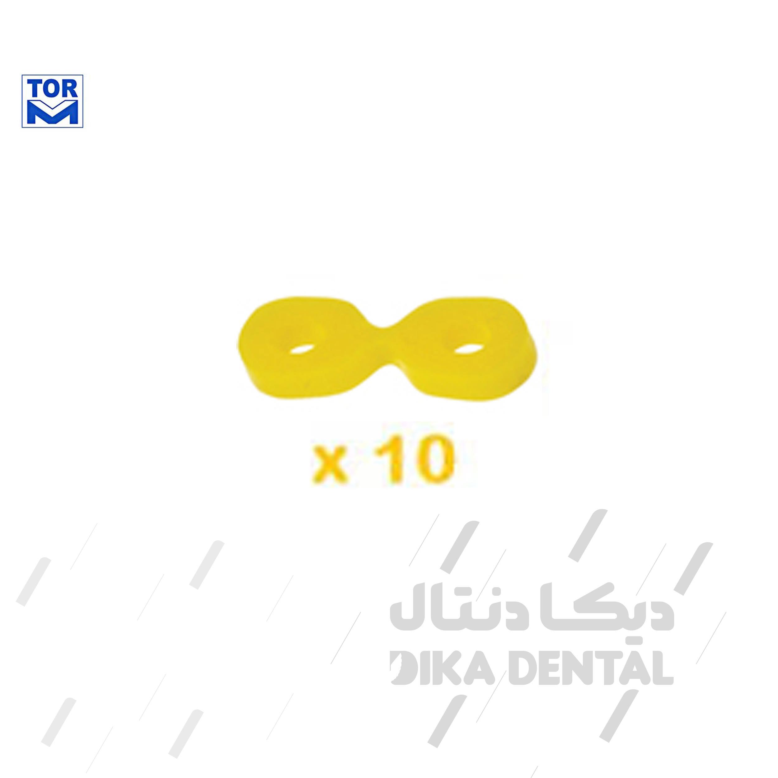 وج الاستیک زرد
