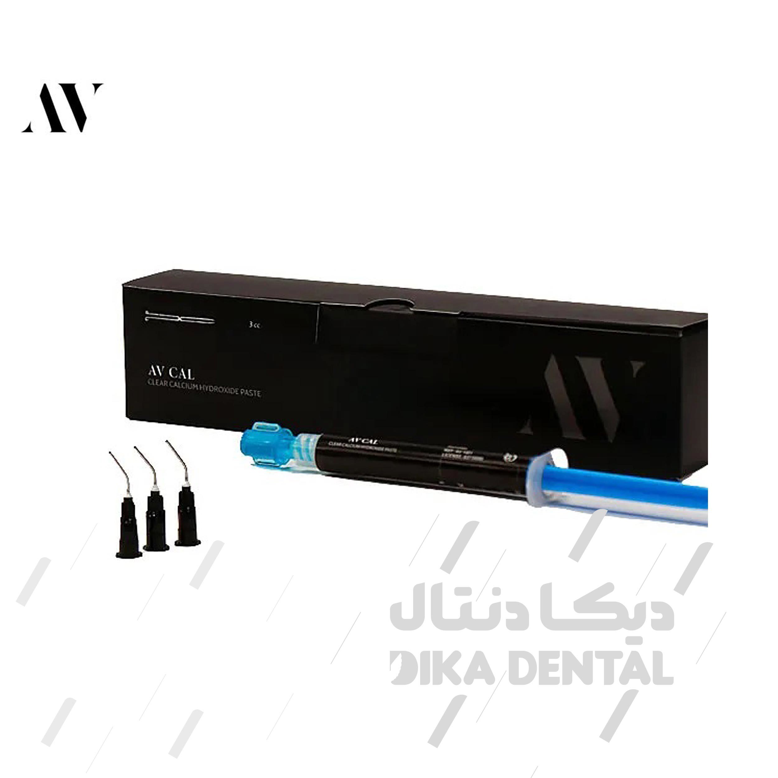 خمیر کلسیم هیدروکساید شفاف حجم 3 میلی لیتر