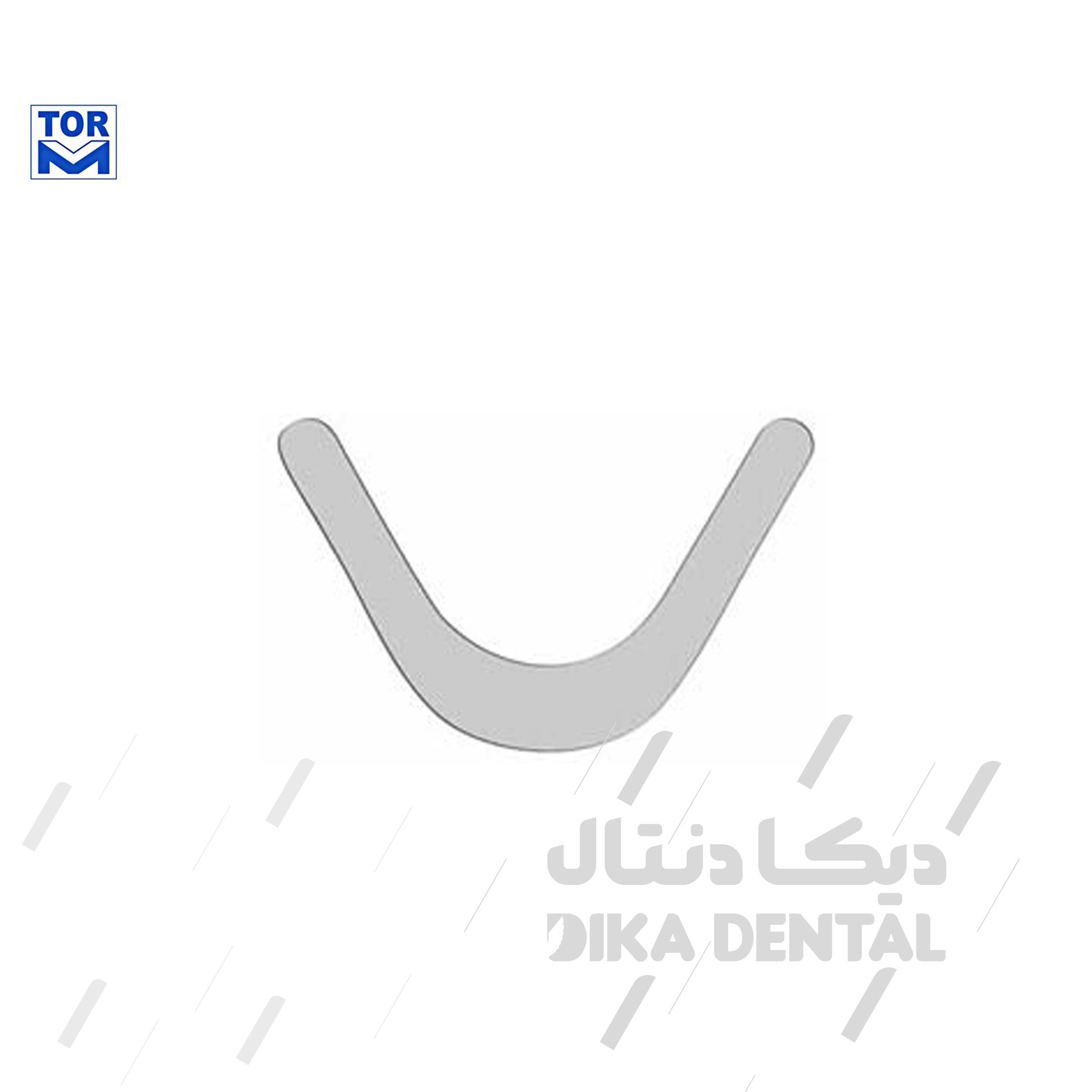 نوار ماتریس شکل داده شده  منحنی یا خم