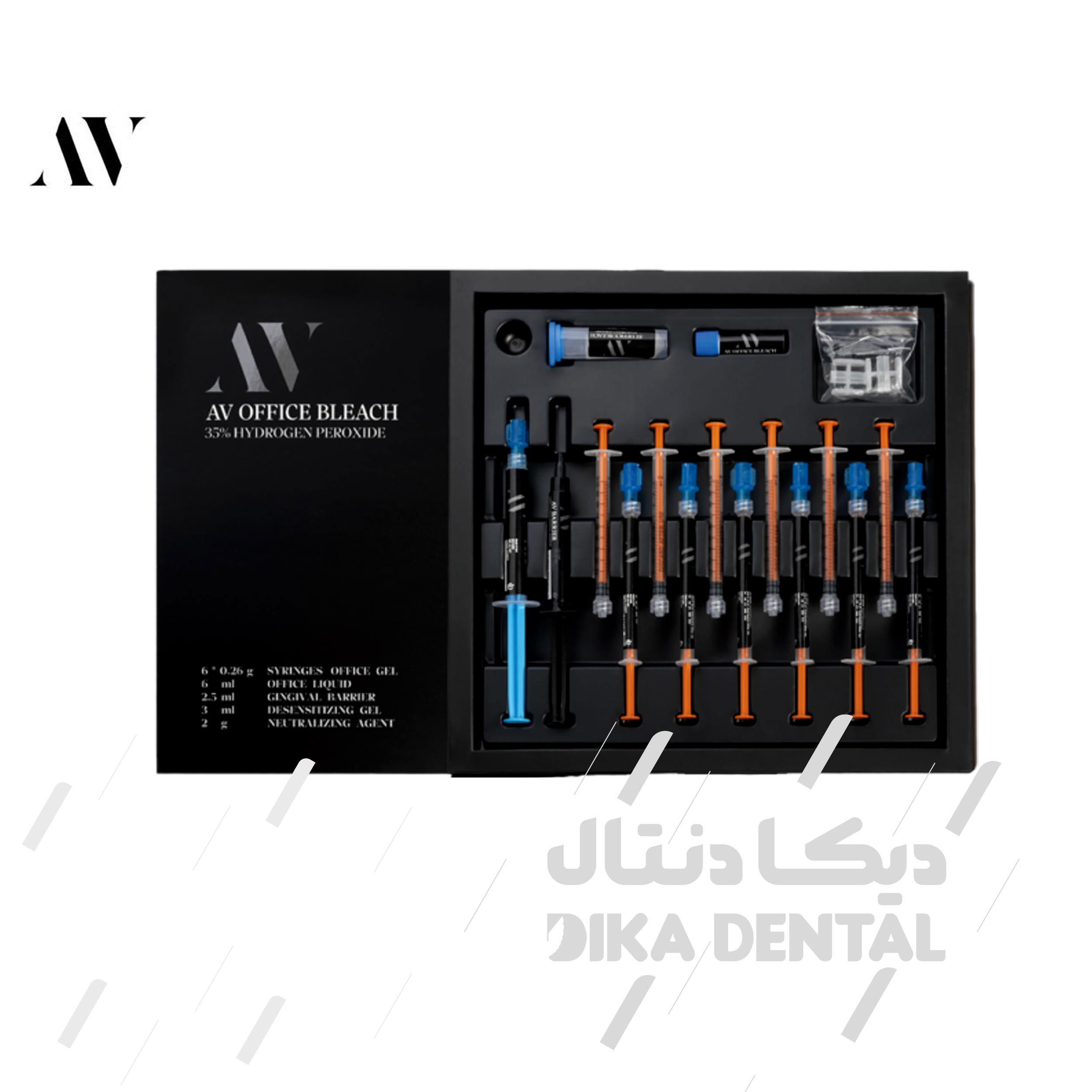 کیت ژل بلیچینگ آفیس 35 درصد