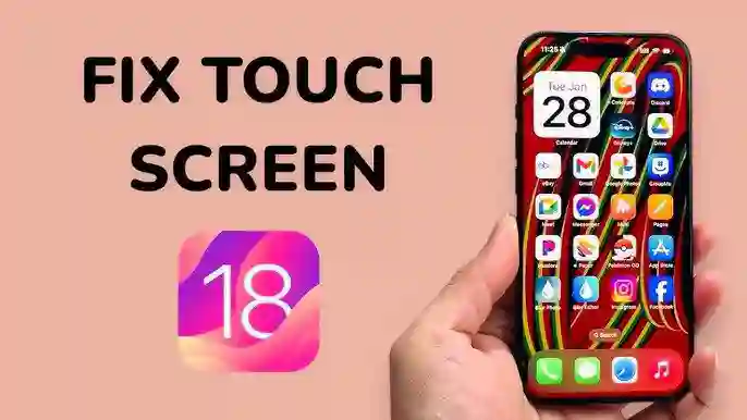 مشکل تاچ آیفون 18 پرو