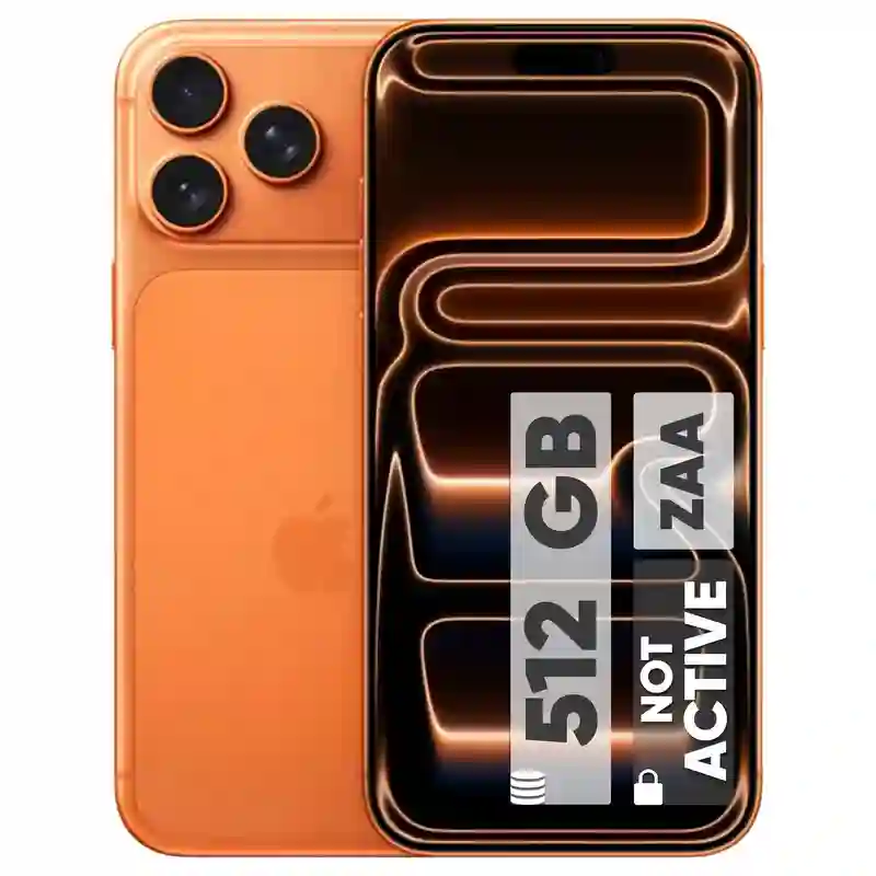  آیفون مدل iPhone 17 Pro Max ظرفیت ۵۱۲ گیگابایت - رنگ نارنجی (پارت نامبر ZA/A)