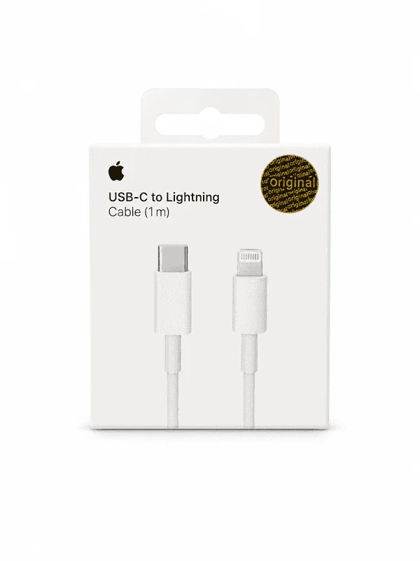 کابل تبدیل USB-C to Lightning اپل طول ۱ متر اورجینال اصل