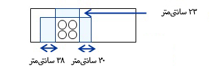 ابعاد آشپزخانه 20