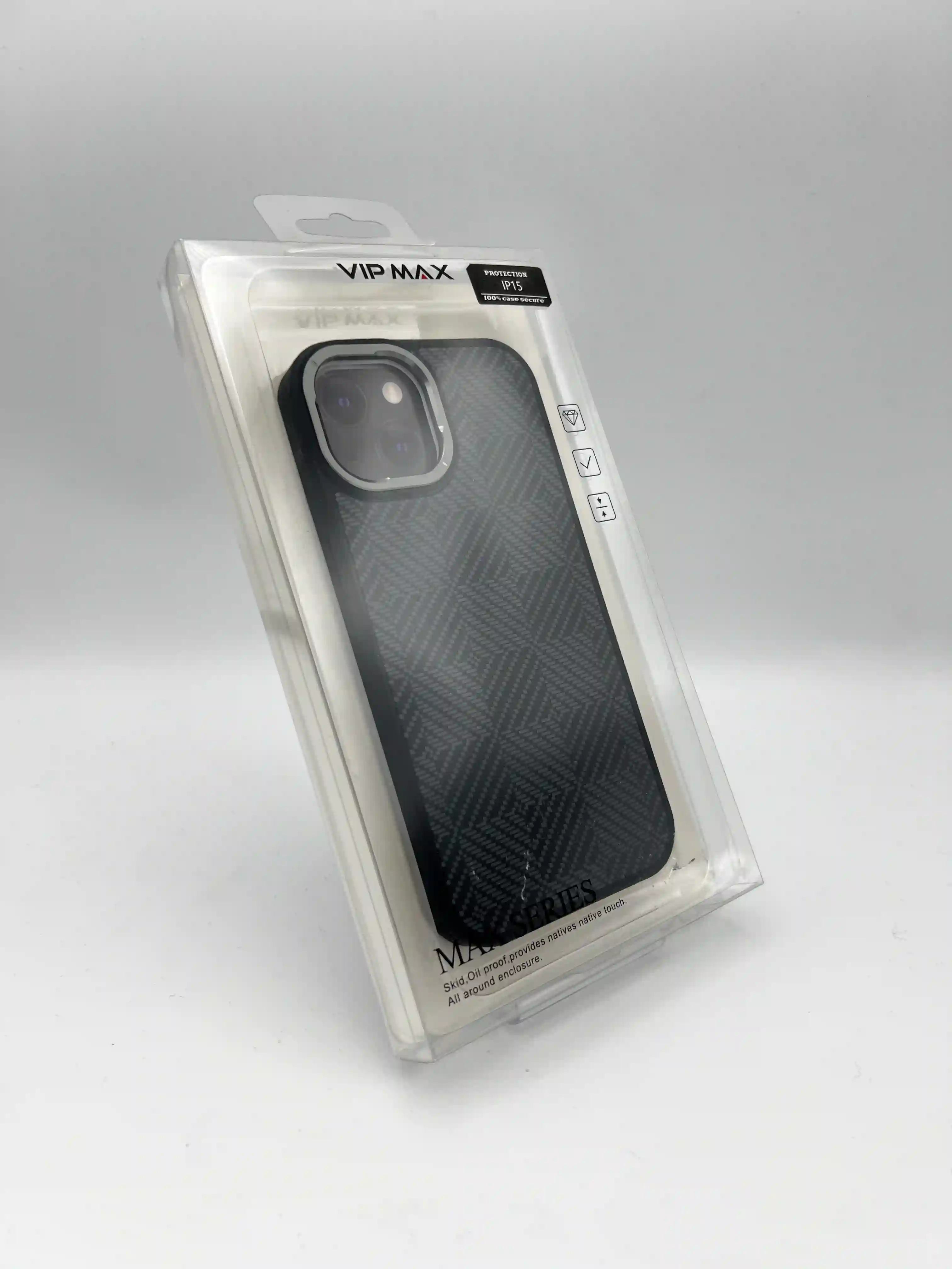 گارد VIP MAX مدل Max Series | طرح شطرنجی برای iPhone 15 Normal