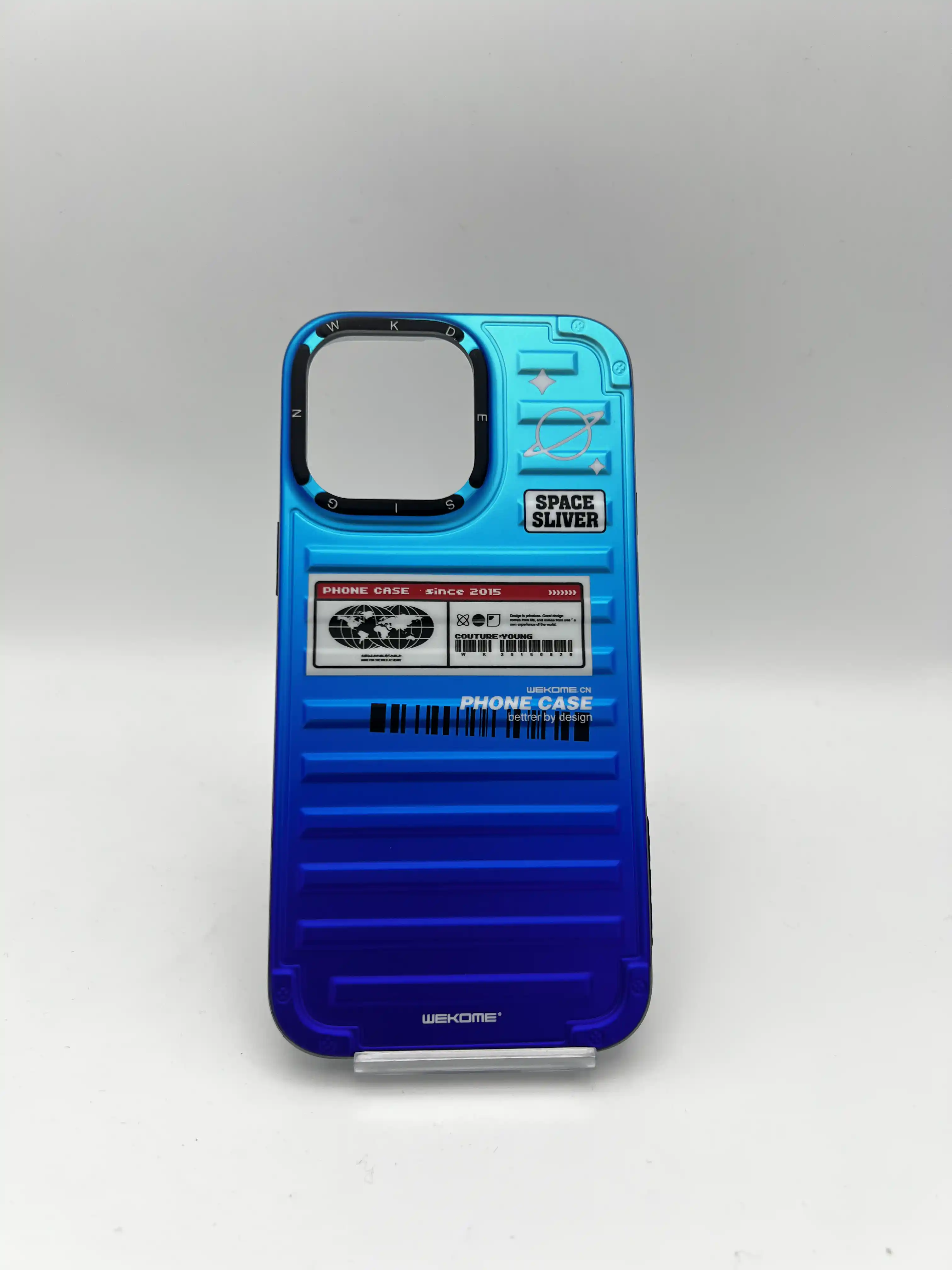 قاب محافظ WEKOME مدل Space Sliver گرادیانت | قاب مات ضد ضربه iPhone 14 ProMax