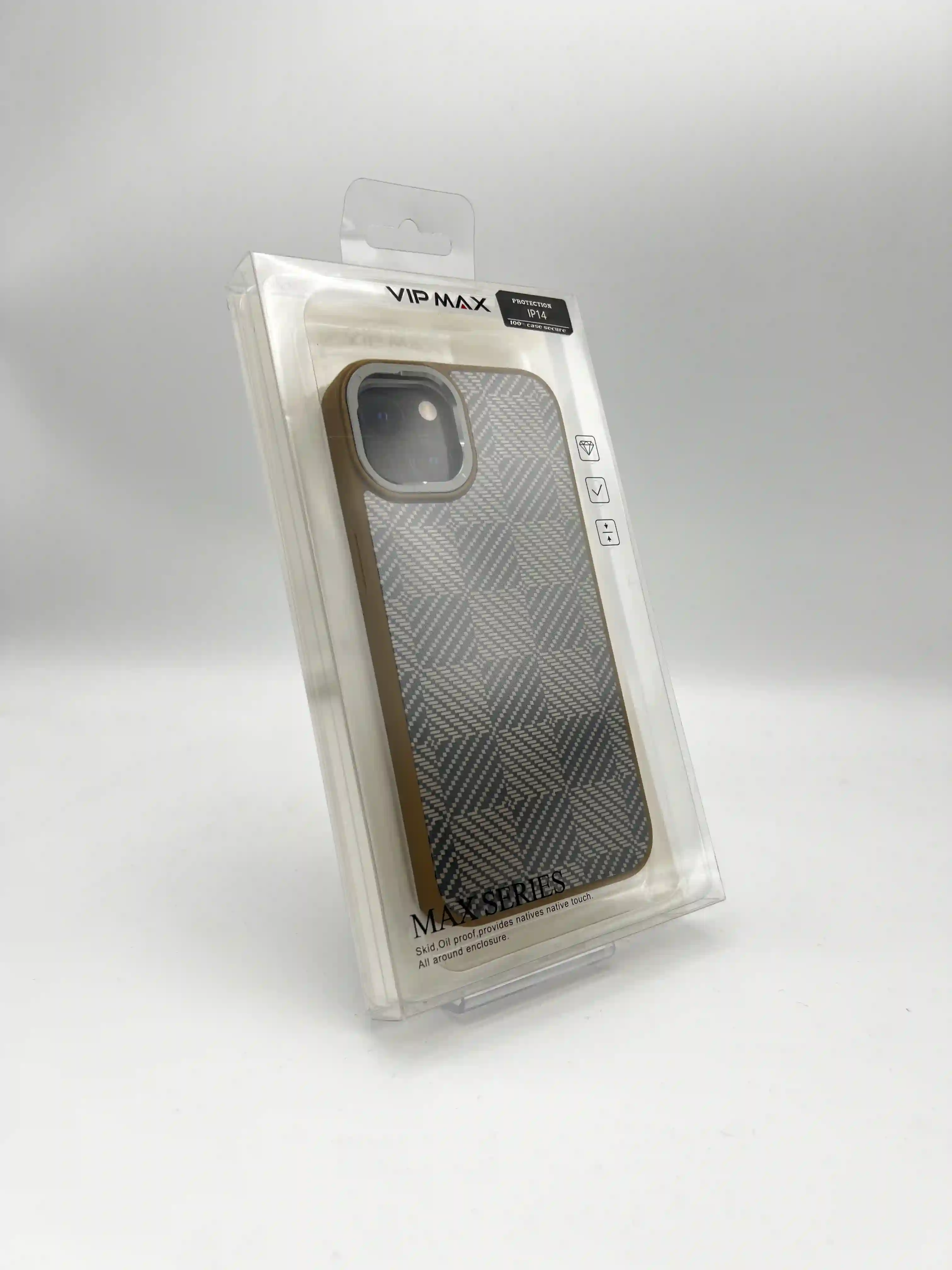 گارد VIP MAX مدل Max Series | طرح شطرنجی برای iPhone 14 Normal