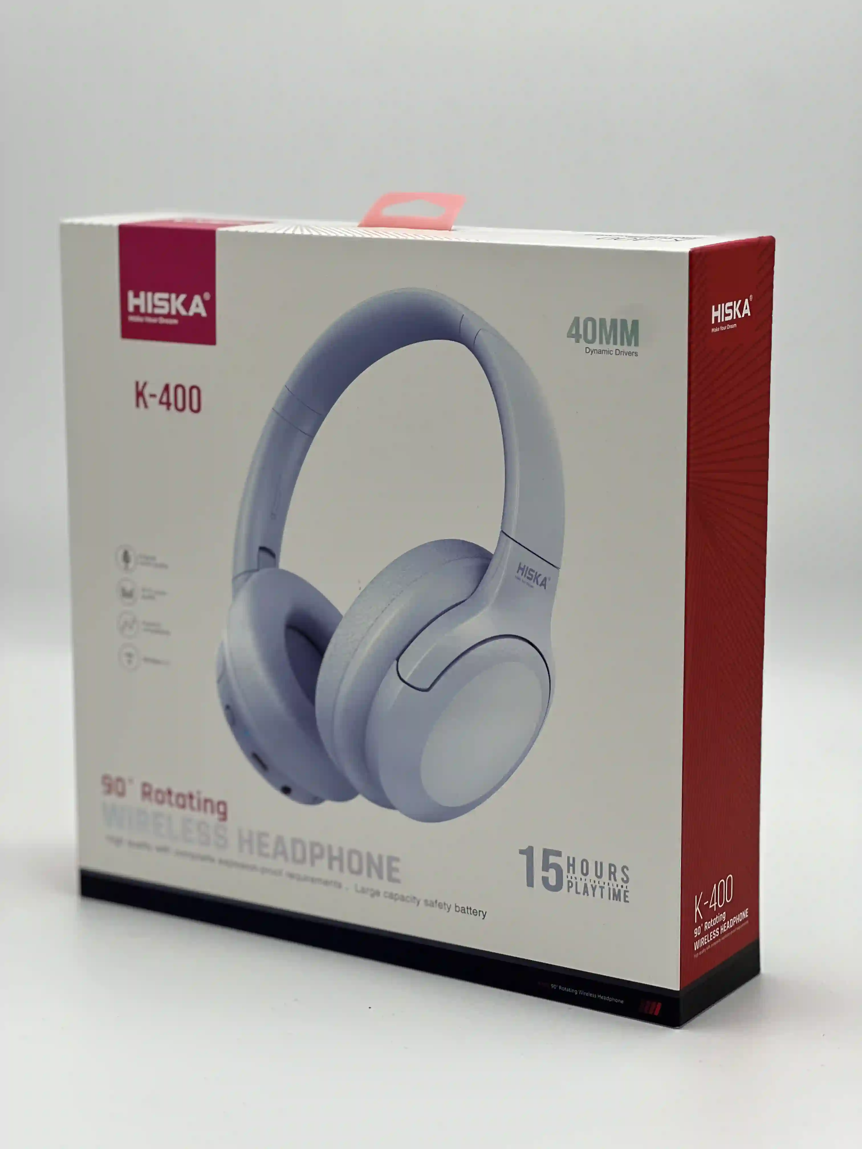 هدفون بی‌سیم هیسکا (HISKA) مدل K-400