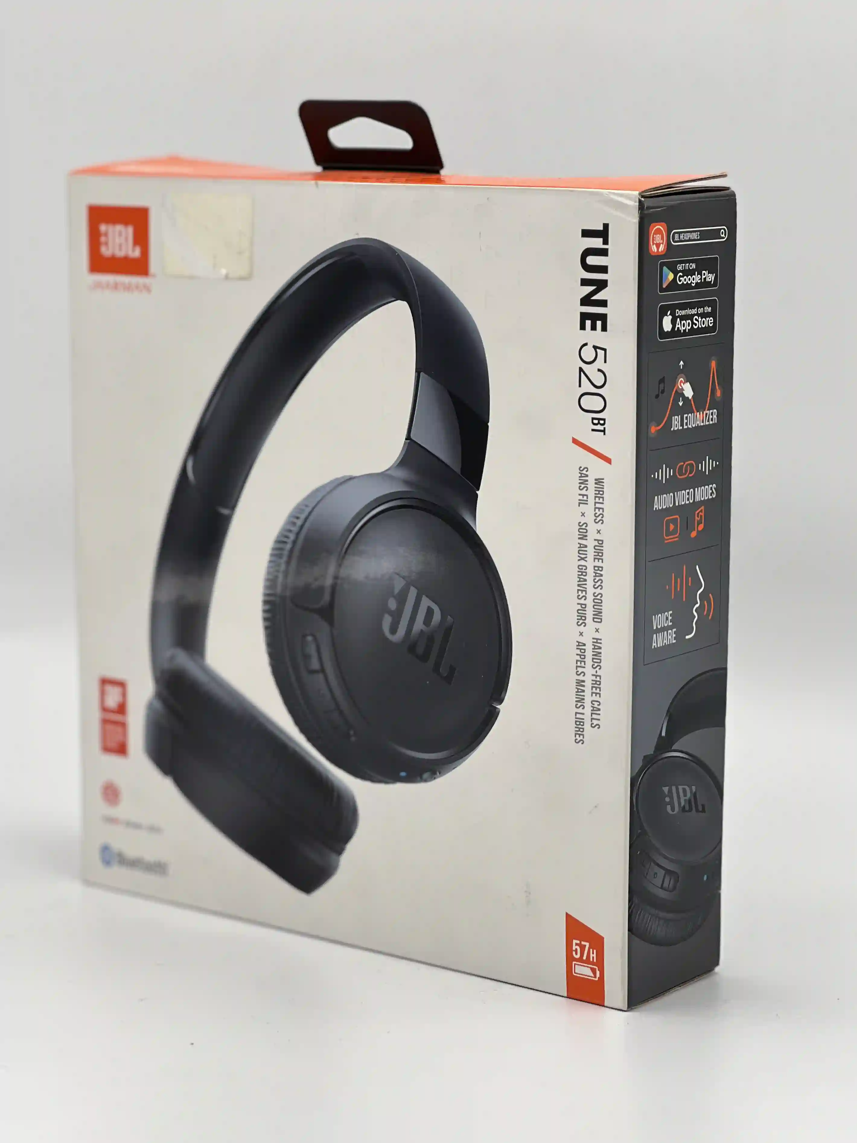 هدفون بی‌سیم جی‌بی‌ال (JBL) مدل TUNE 520BT