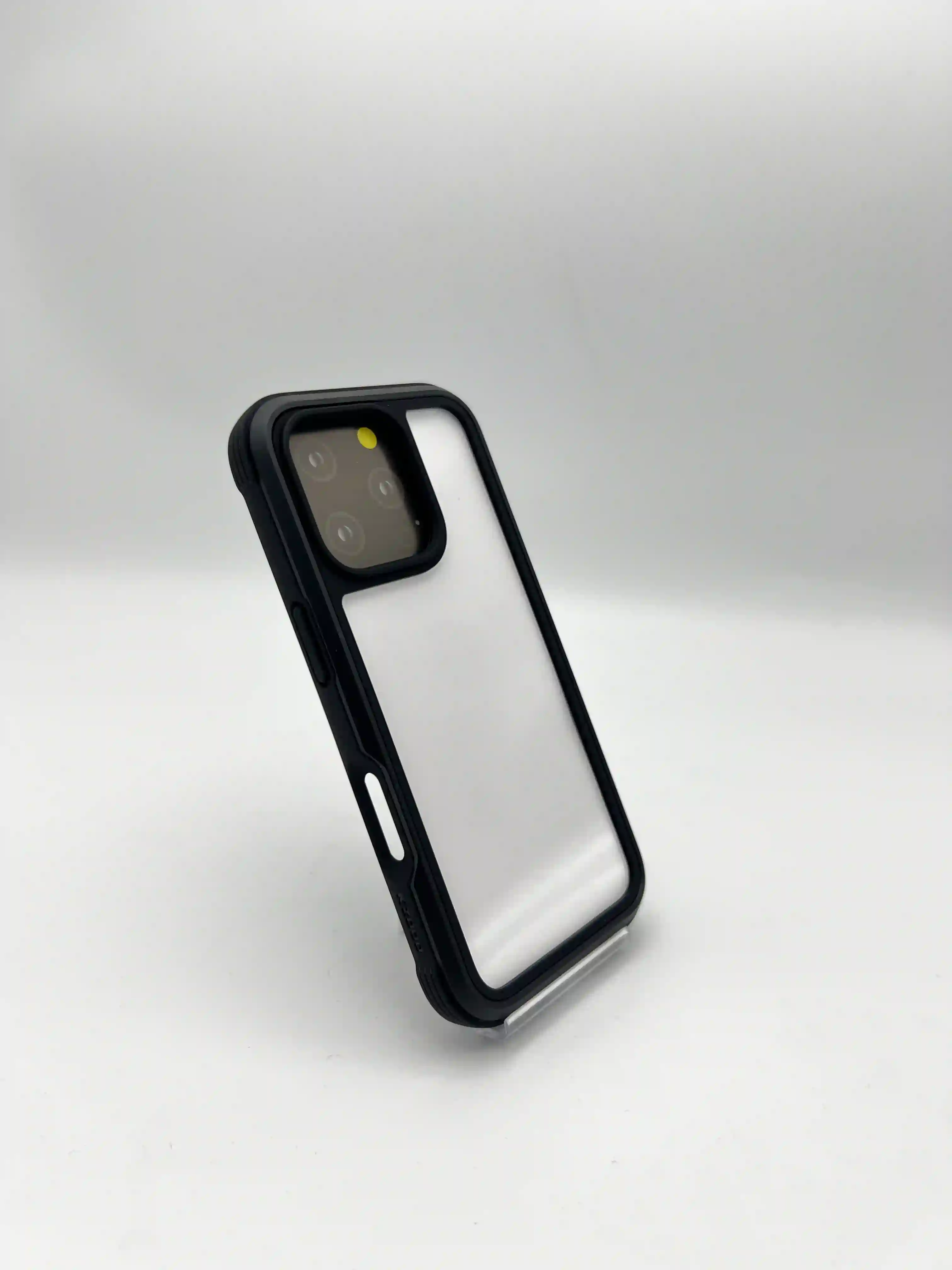 کاور هیبریدی Kzdoo مدل ARES | قاب شفاف ضد ضربه iPhone 16 Pro
