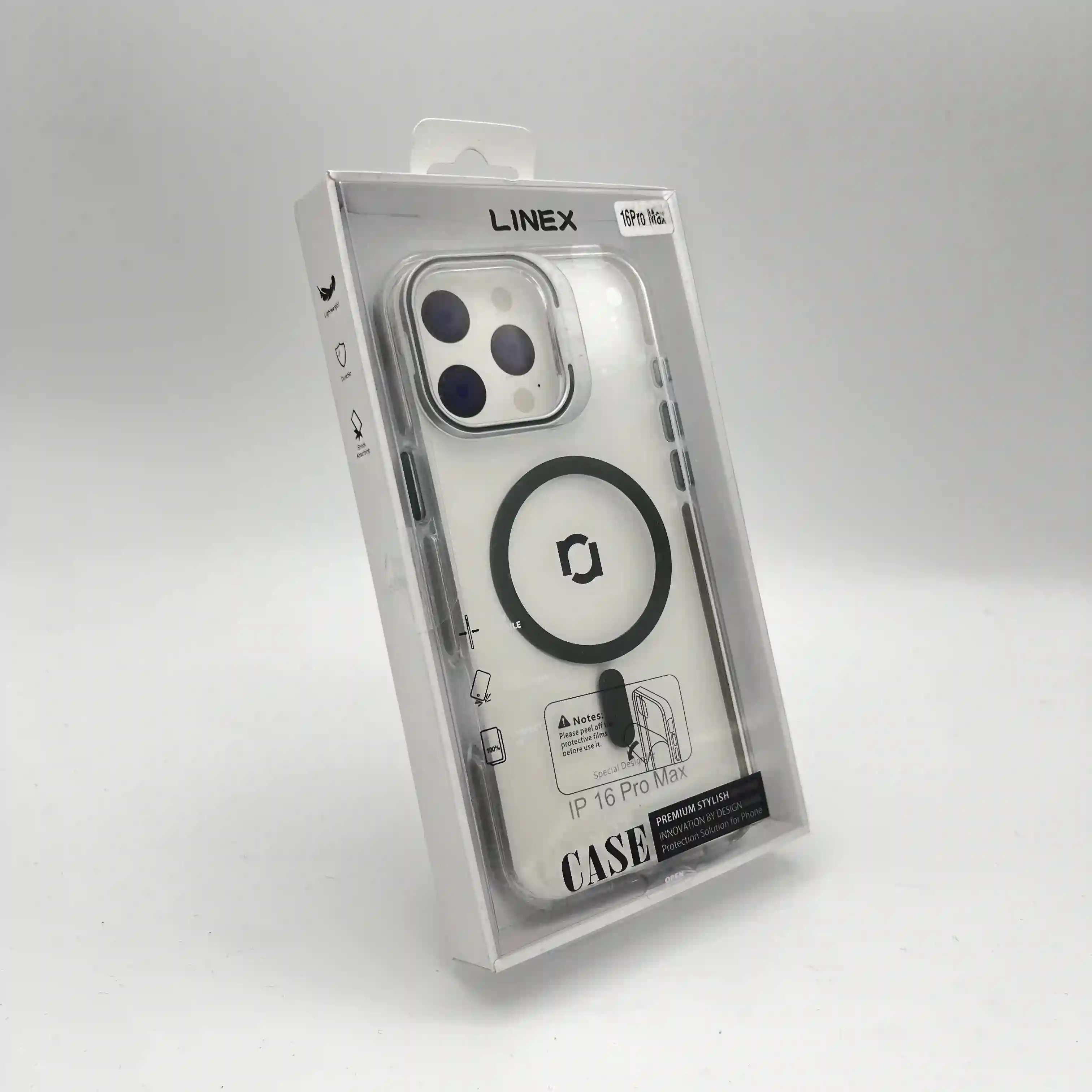 گارد محافظ Linex مدل MagSafe (استند دار) | محافظ برای iPhone 16 Pro Max