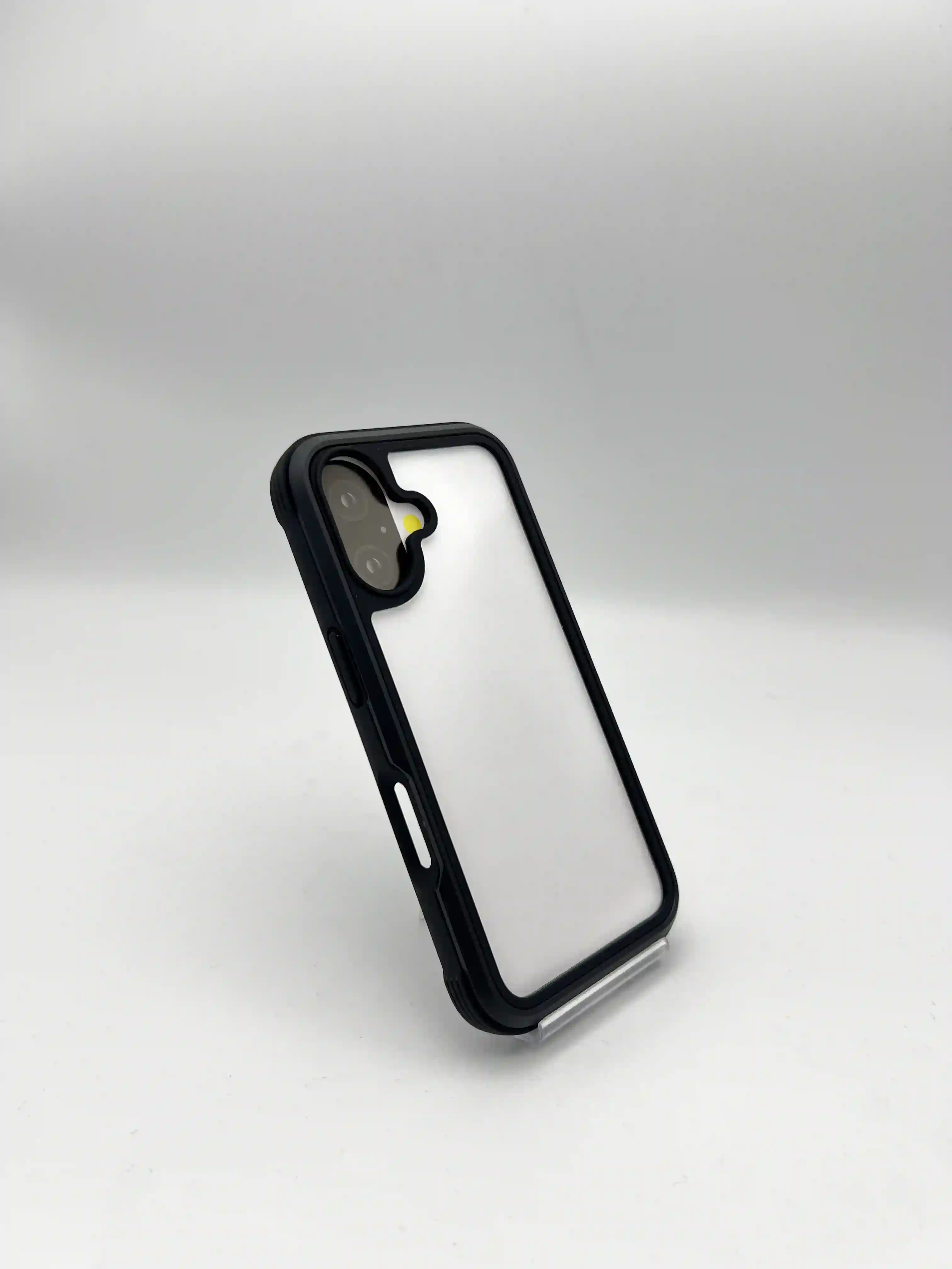 کاور هیبریدی Kzdoo مدل ARES | قاب شفاف ضد ضربه iPhone 16 Normal