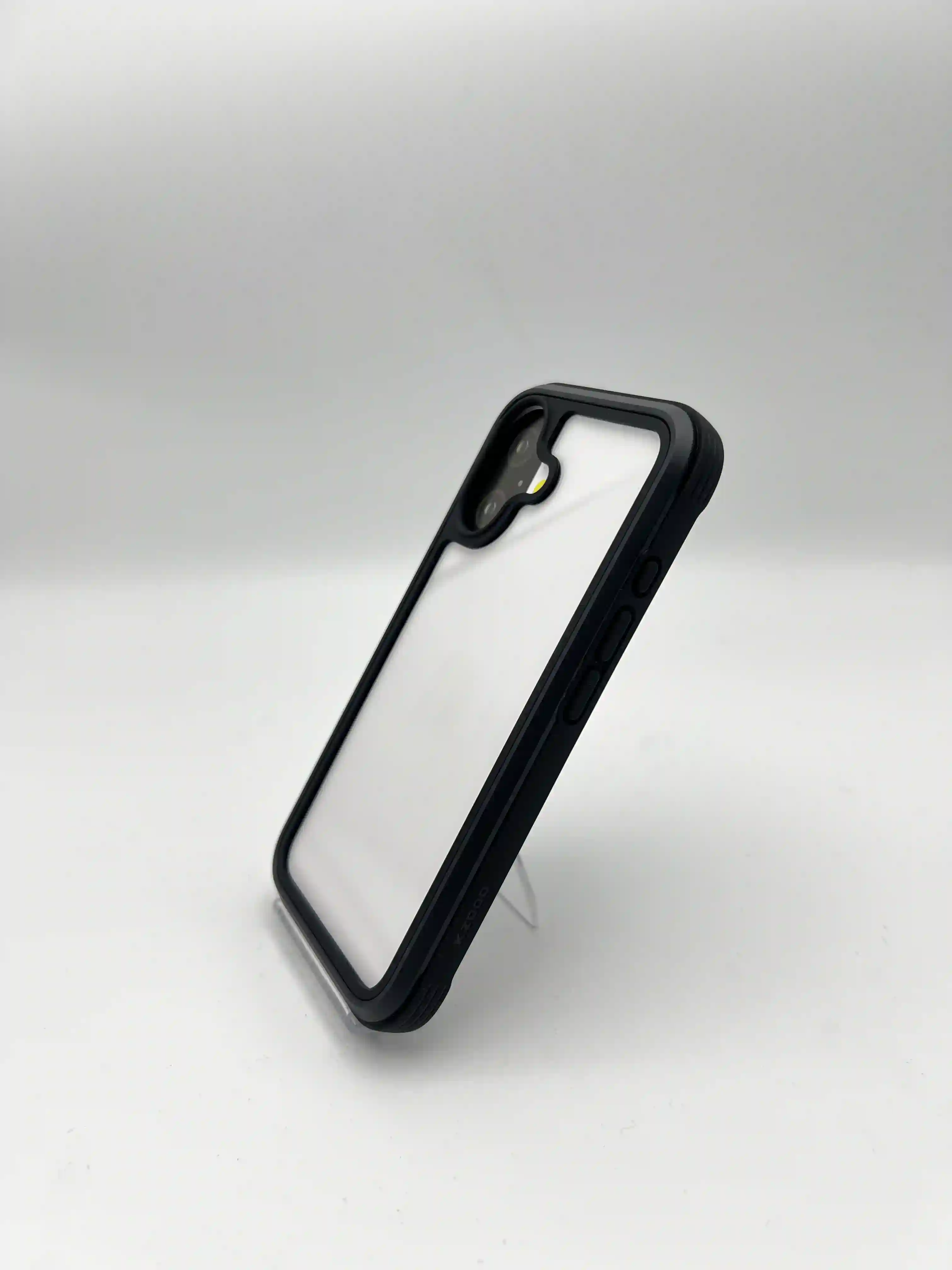 کاور هیبریدی Kzdoo مدل ARES | قاب شفاف ضد ضربه iPhone 16 Normal