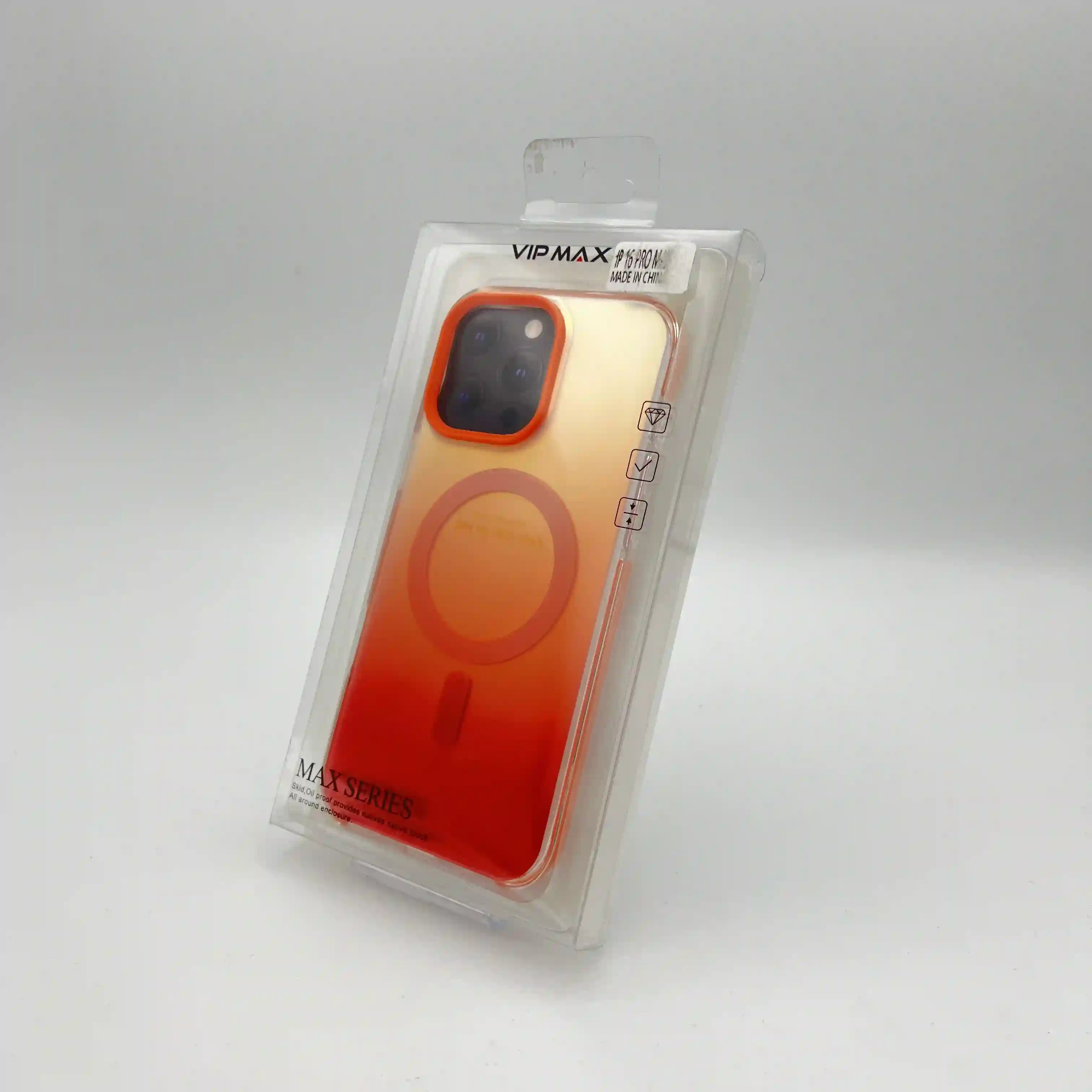 کاور VIP MAX مگسیف گرادیان | قاب ضد ضربه MAX SERIES iPhone 16 Pro Max