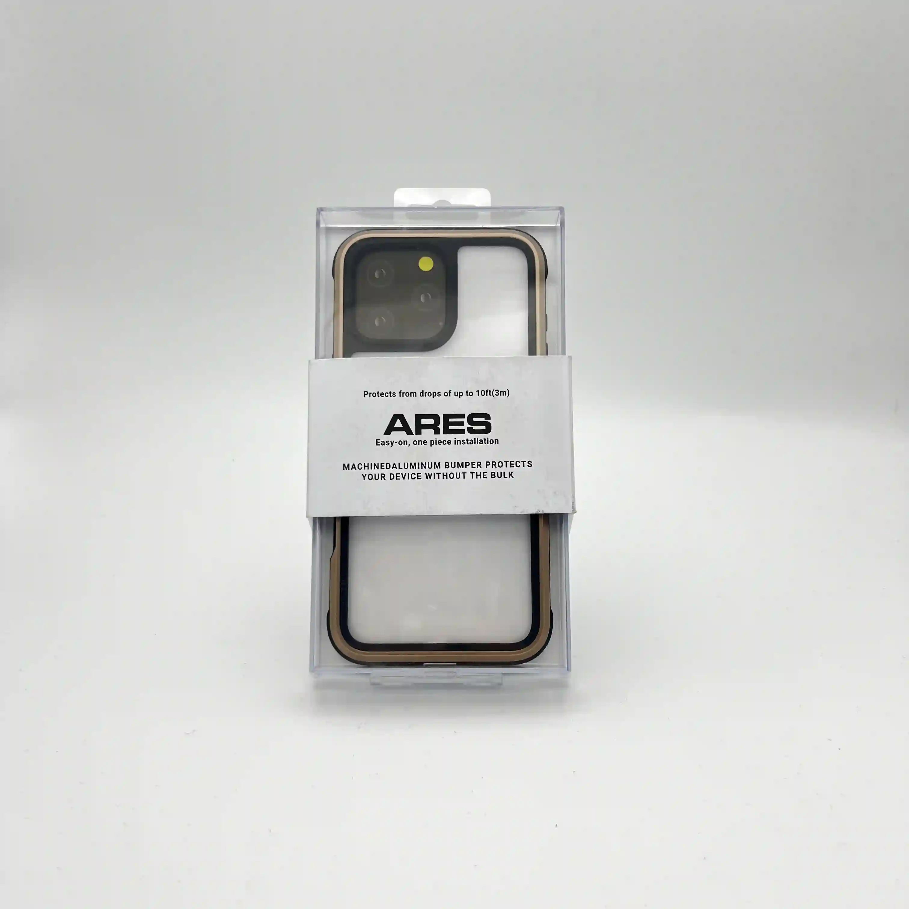 کاور هیبریدی Kzdoo مدل ARES  | قاب شفاف ضد ضربه iPhone 16 Pro Max