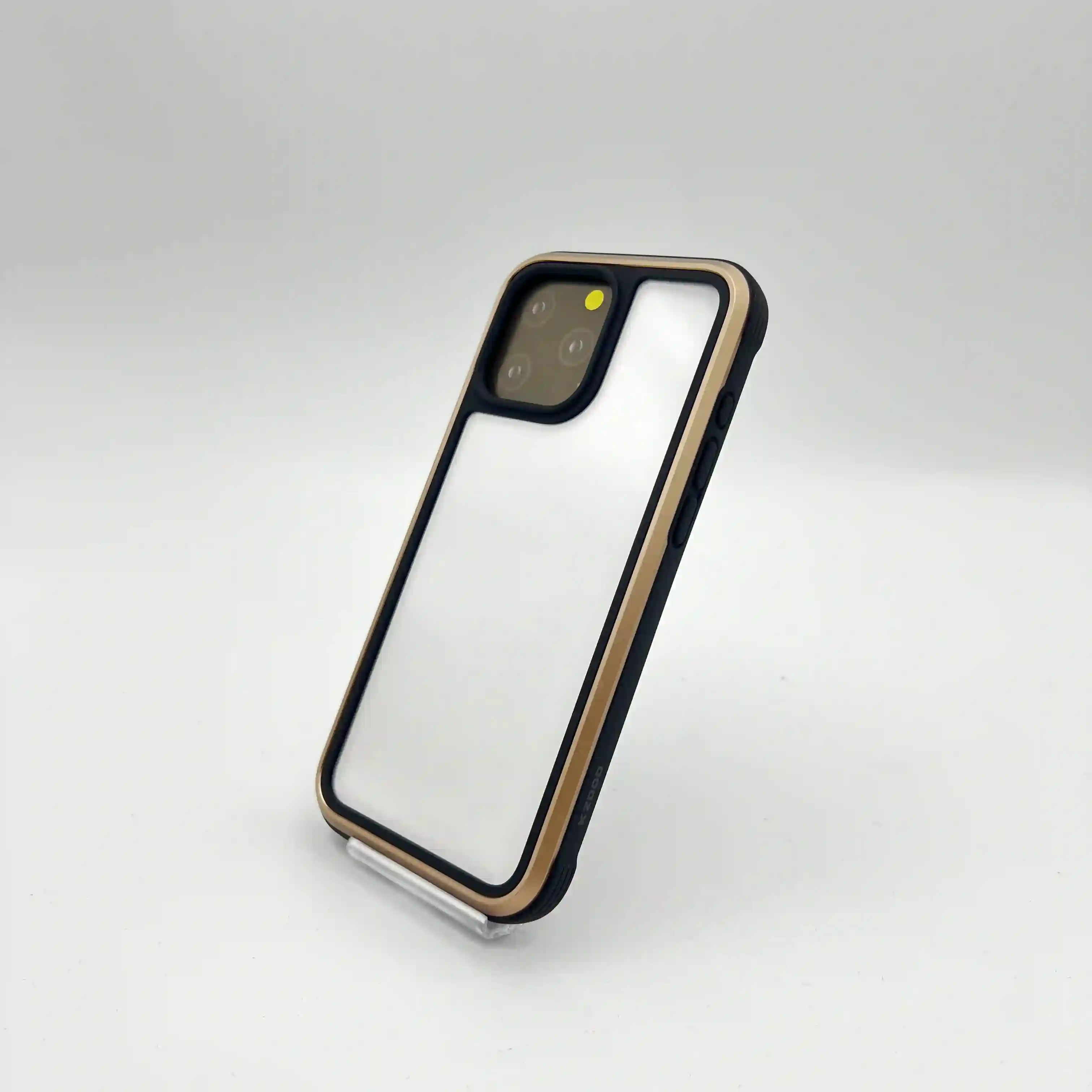 کاور هیبریدی Kzdoo مدل ARES | قاب شفاف ضد ضربه iPhone 16 Pro Max