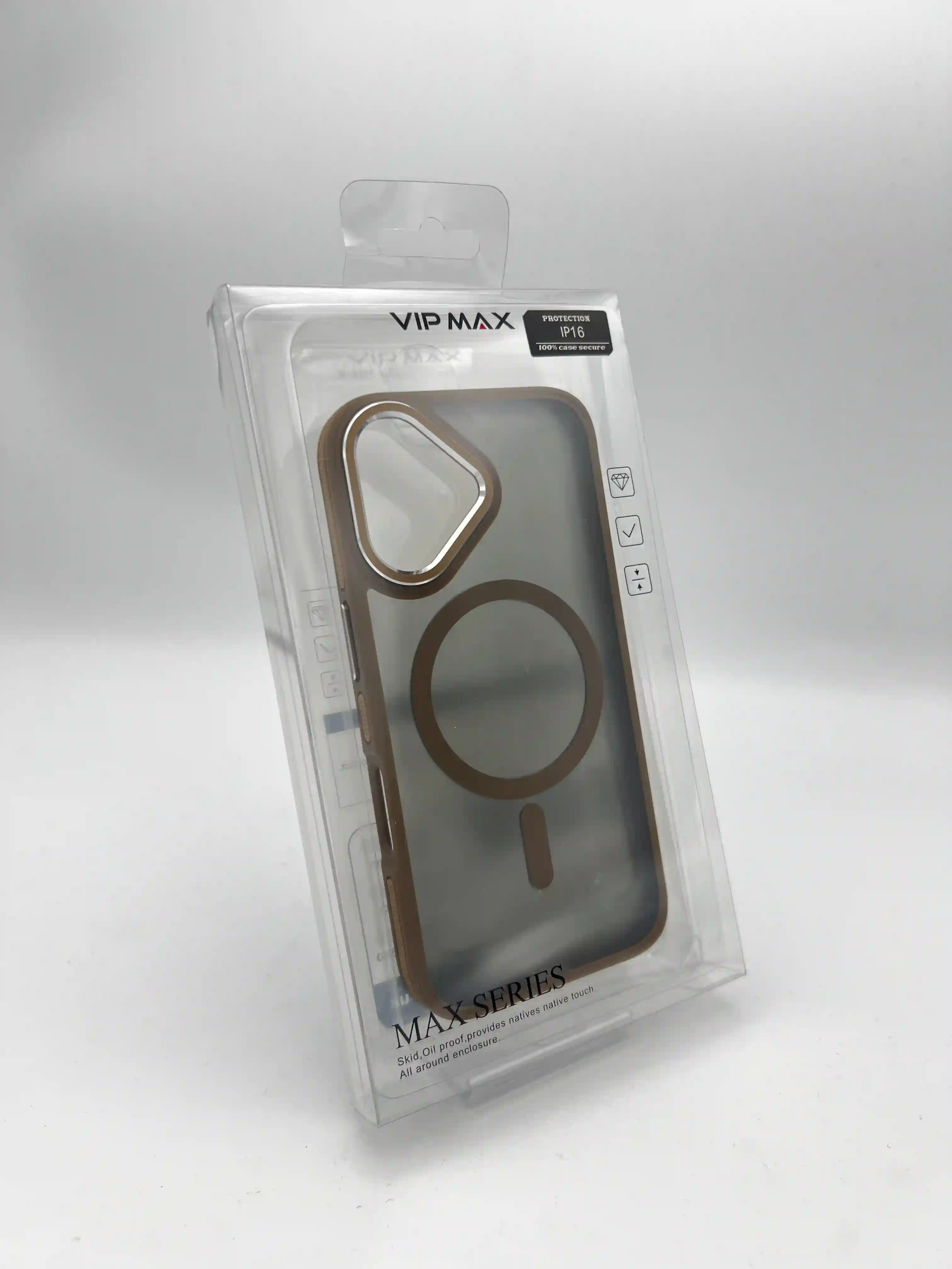 گارد محافظ VIP MAX مدل Max Series (Crystal Clear MagSafe) | محافظ برای iPhone 16 Normal 