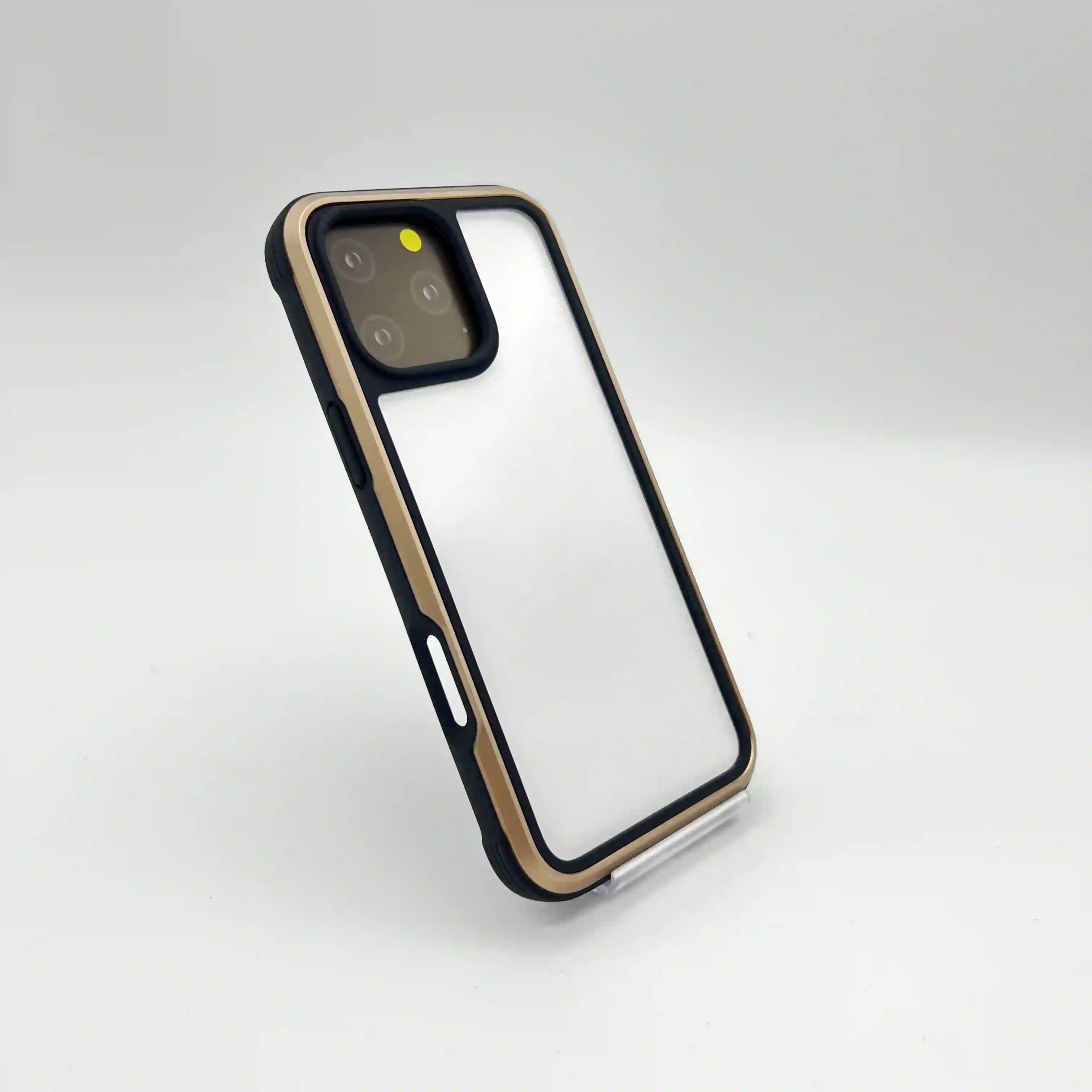 کاور هیبریدی Kzdoo مدل ARES | قاب شفاف ضد ضربه iPhone 16 Pro Max