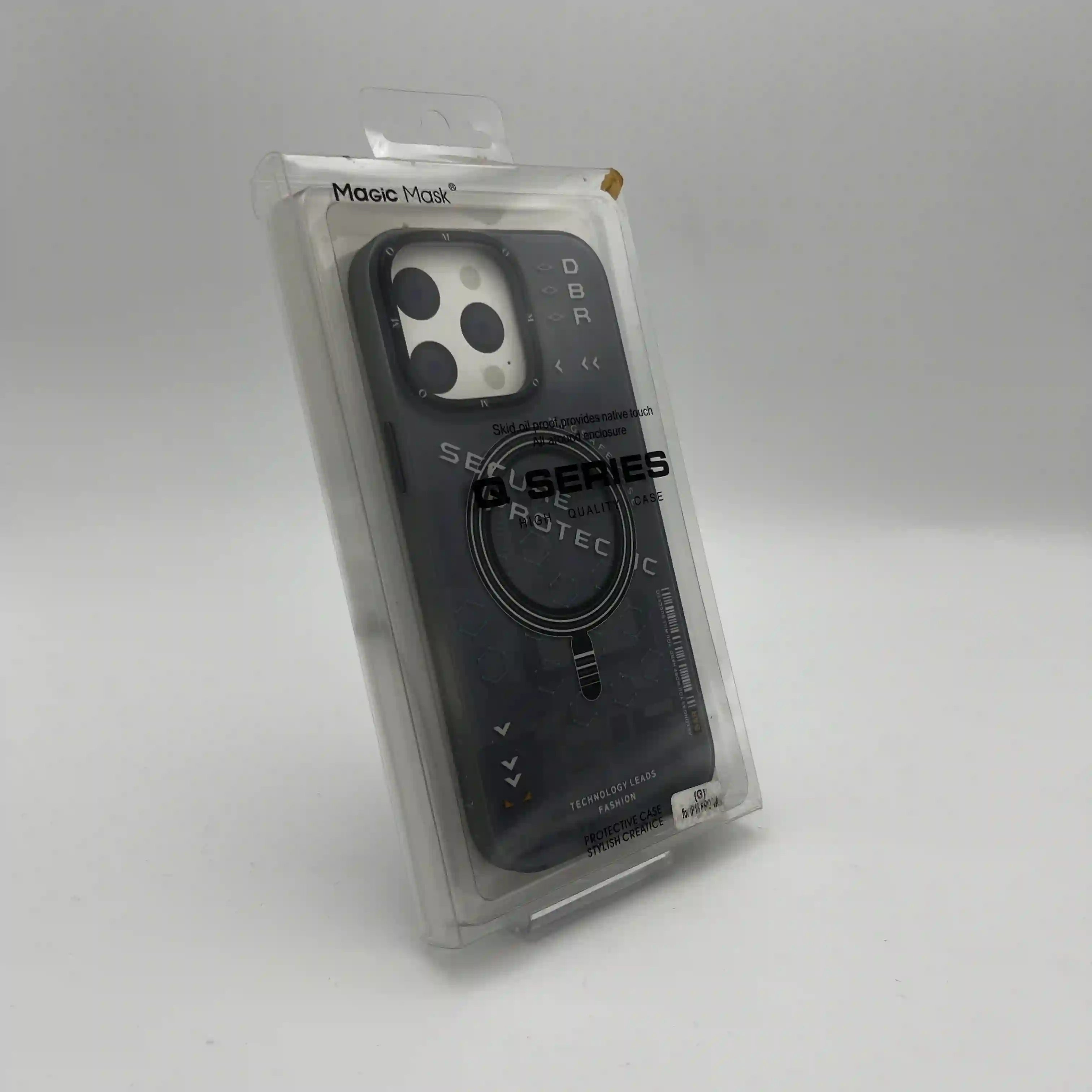 گارد Magic Mask مدل Q SERIES | با مگ سیف برای iPhone 16 Pro Max 