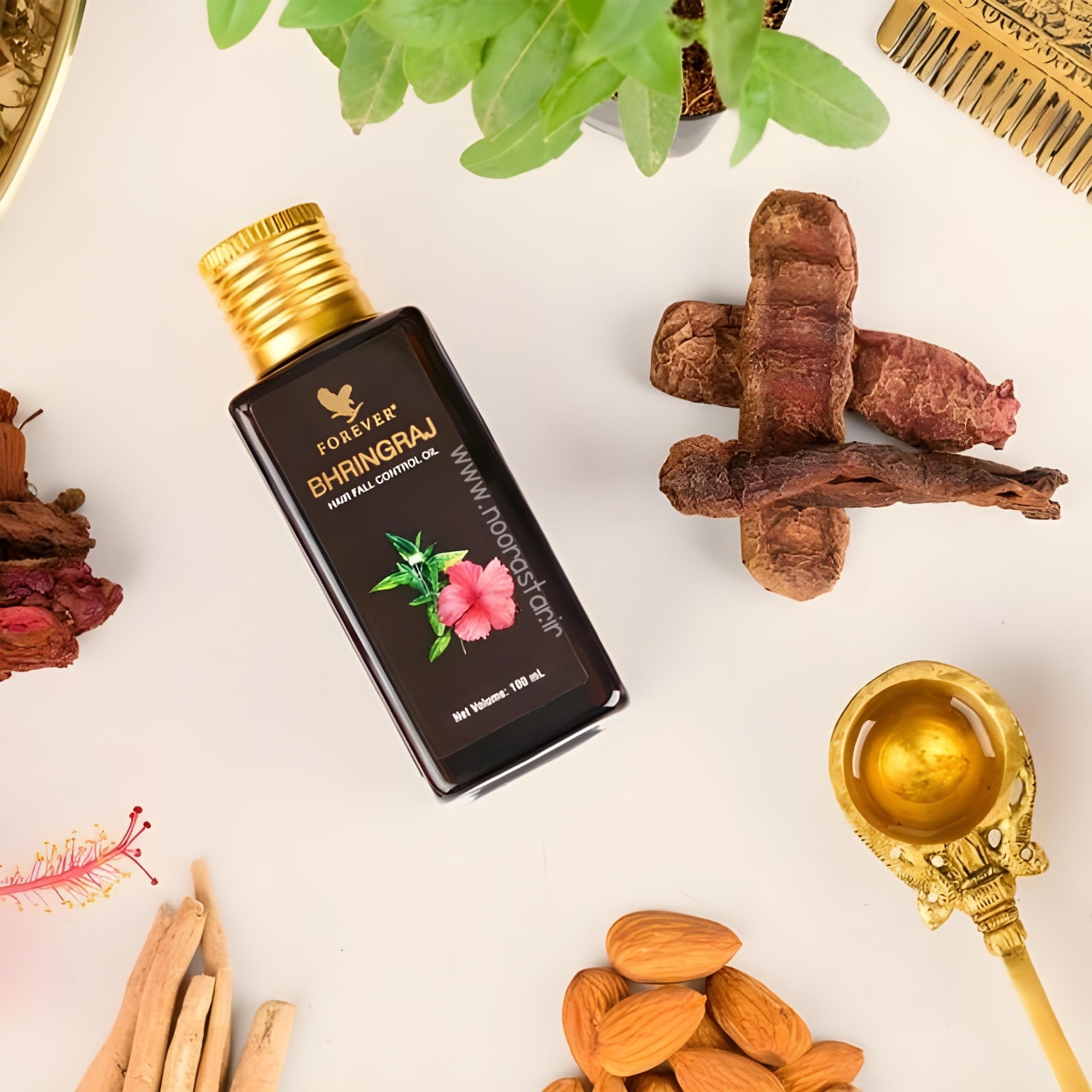 روغن مو برینجراج  (روغن تقویت موی هندی)برینگراج
