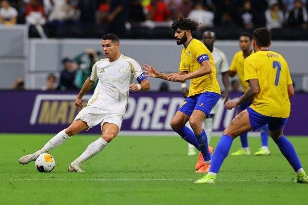 النصر با گلزنی رونالدو الغرافه را شکست داد