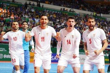 فوتسال ایران بر بام آسیا؛ سیزدهمین قهرمانی با شکست میزبان