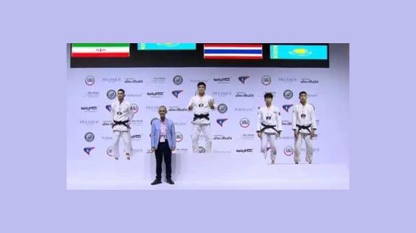 کسب مدال نقره نماینده جوجیتسو ایران در مسابقات آسیایی
