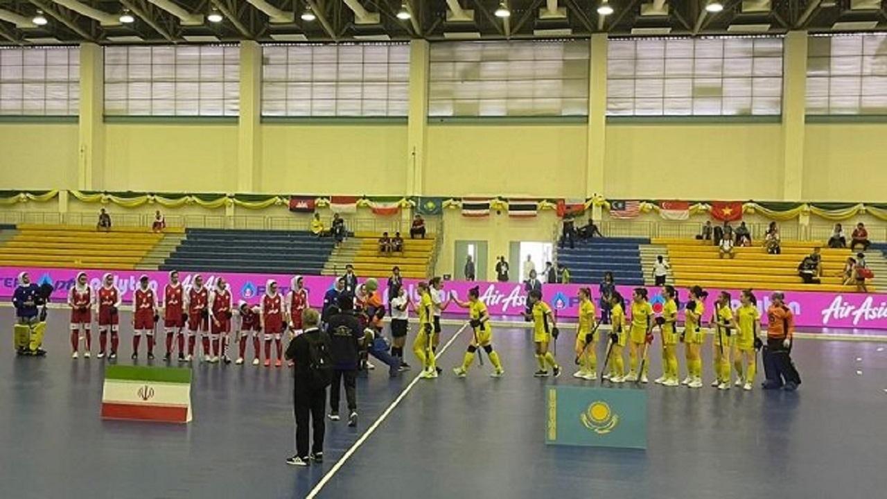تیم ملی هاکی بانوان مقابل قزاقستان شکست خورد