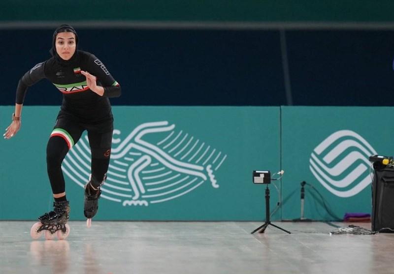 ترانه احمدی با رکوردشکنی،قهرمان اسکیت فری استایل کشور شد
