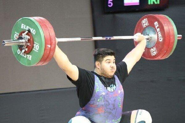 وزنهبردار ایران به برنز یکضرب رسید